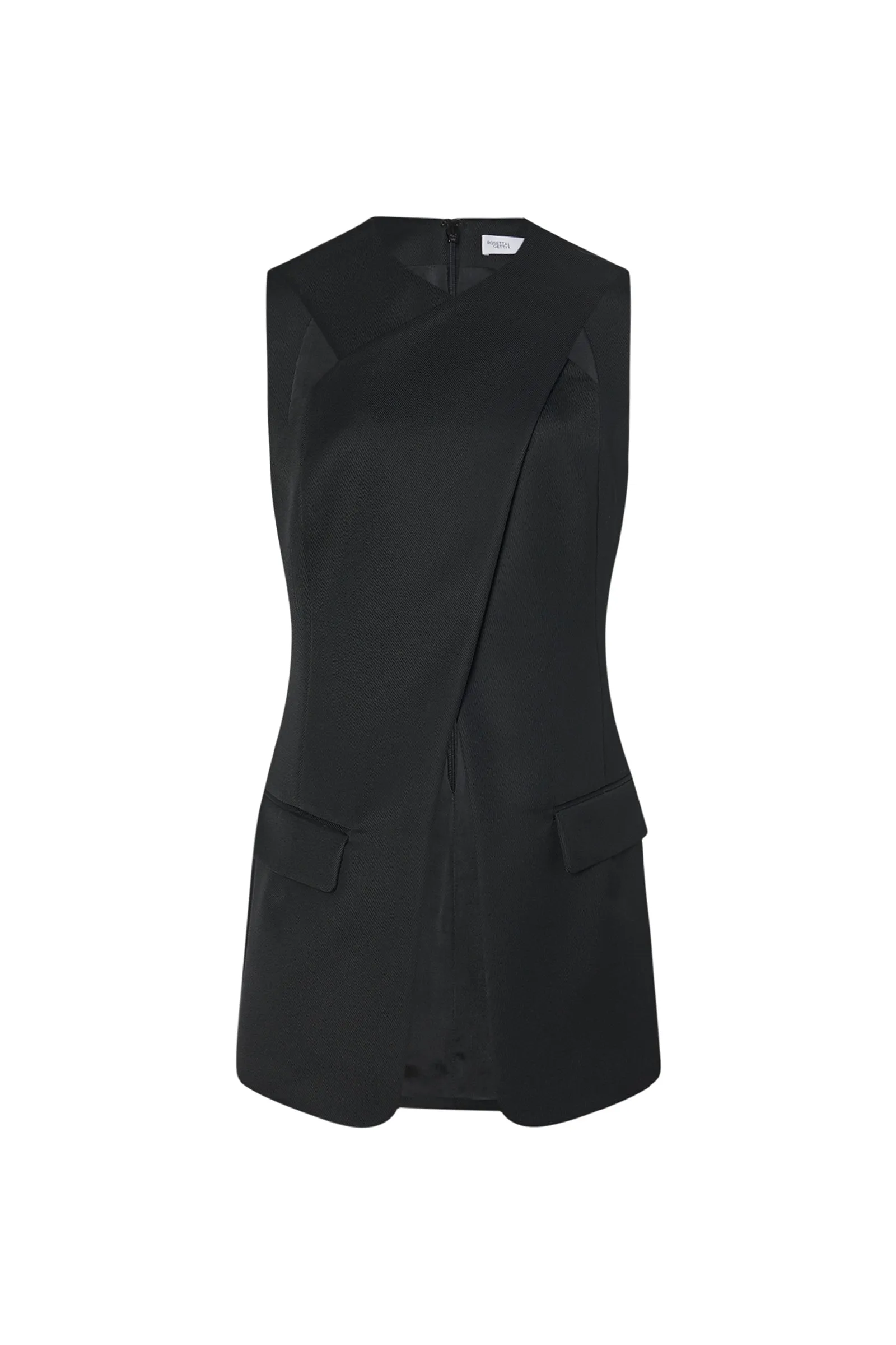 TAILORED CROSS FRONT TOP sold by Rosetta Getty product image thumbnail 5