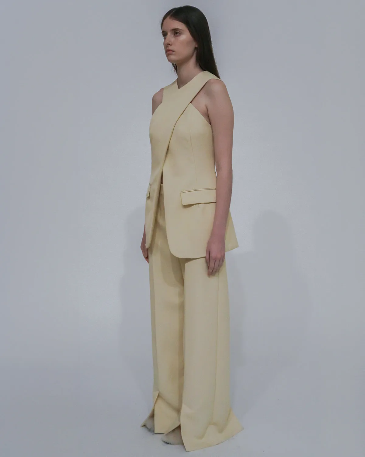 TAILORED CROSS FRONT TOP sold by Rosetta Getty product image thumbnail 3