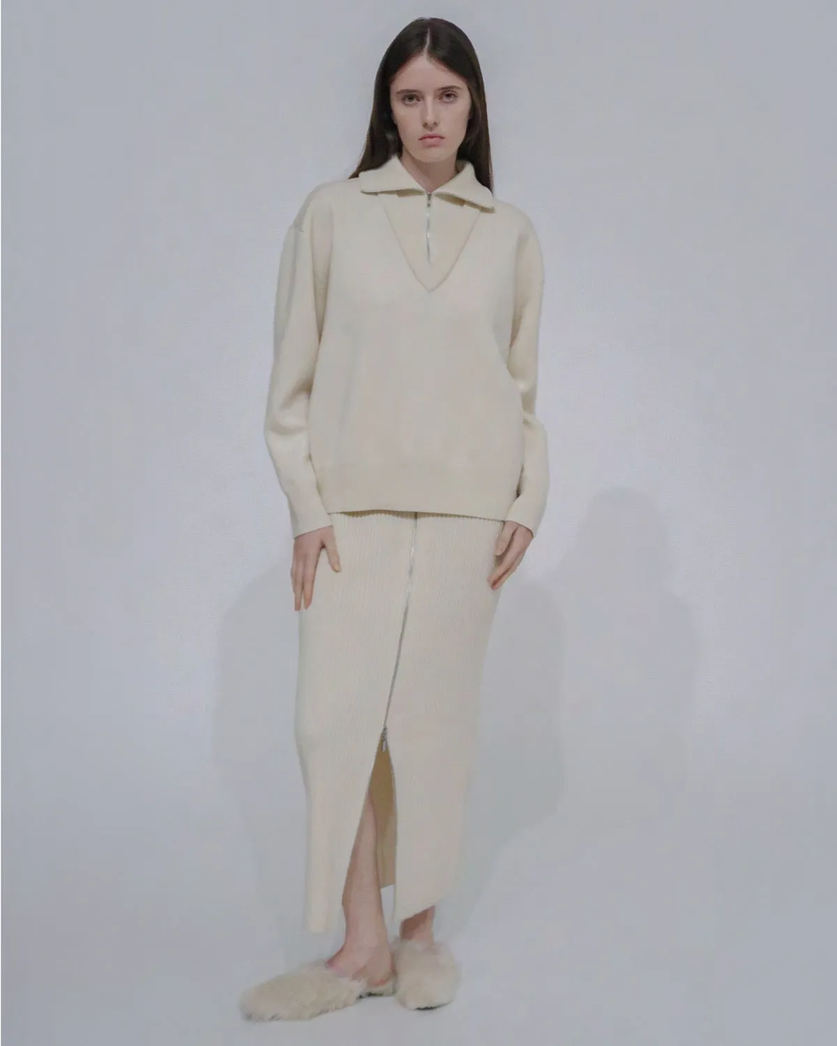 DOUBLE LAYER PULLOVER sold by Rosetta Getty