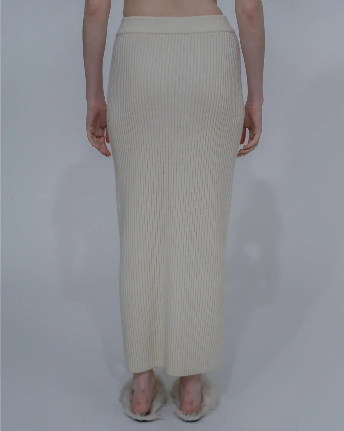 ZIP UP MAXI SKIRT sold by Rosetta Getty product image thumbnail 4