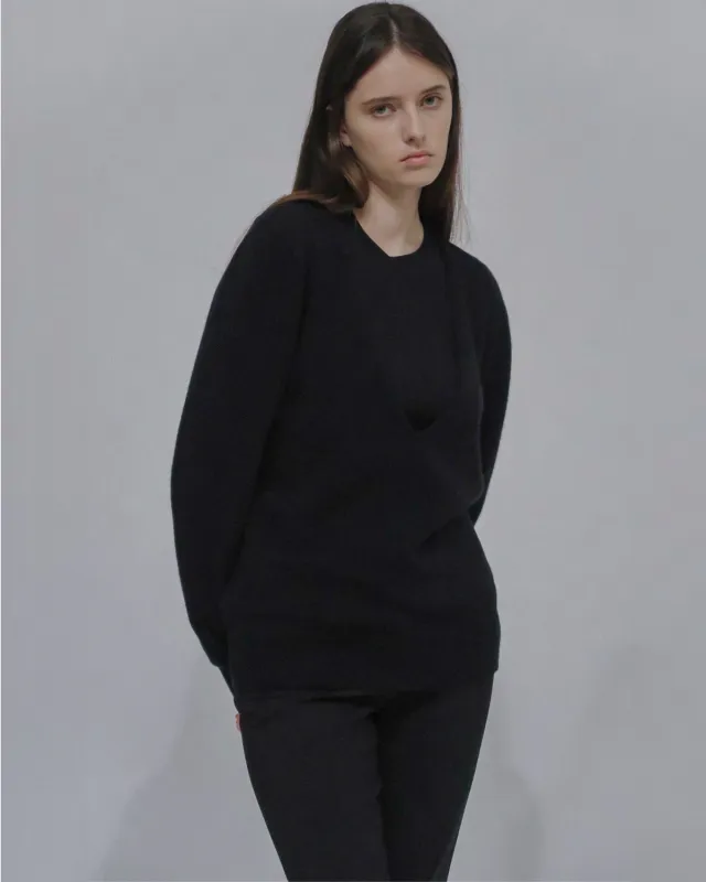 DEEP V-NECK PULLOVER made by Rosetta Getty