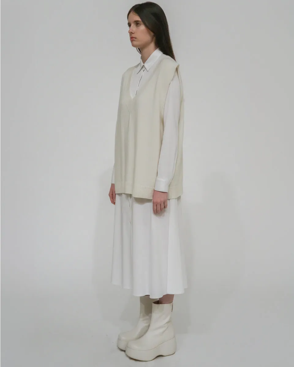 OVERSIZED SWEATER VEST sold by Rosetta Getty product image thumbnail 3