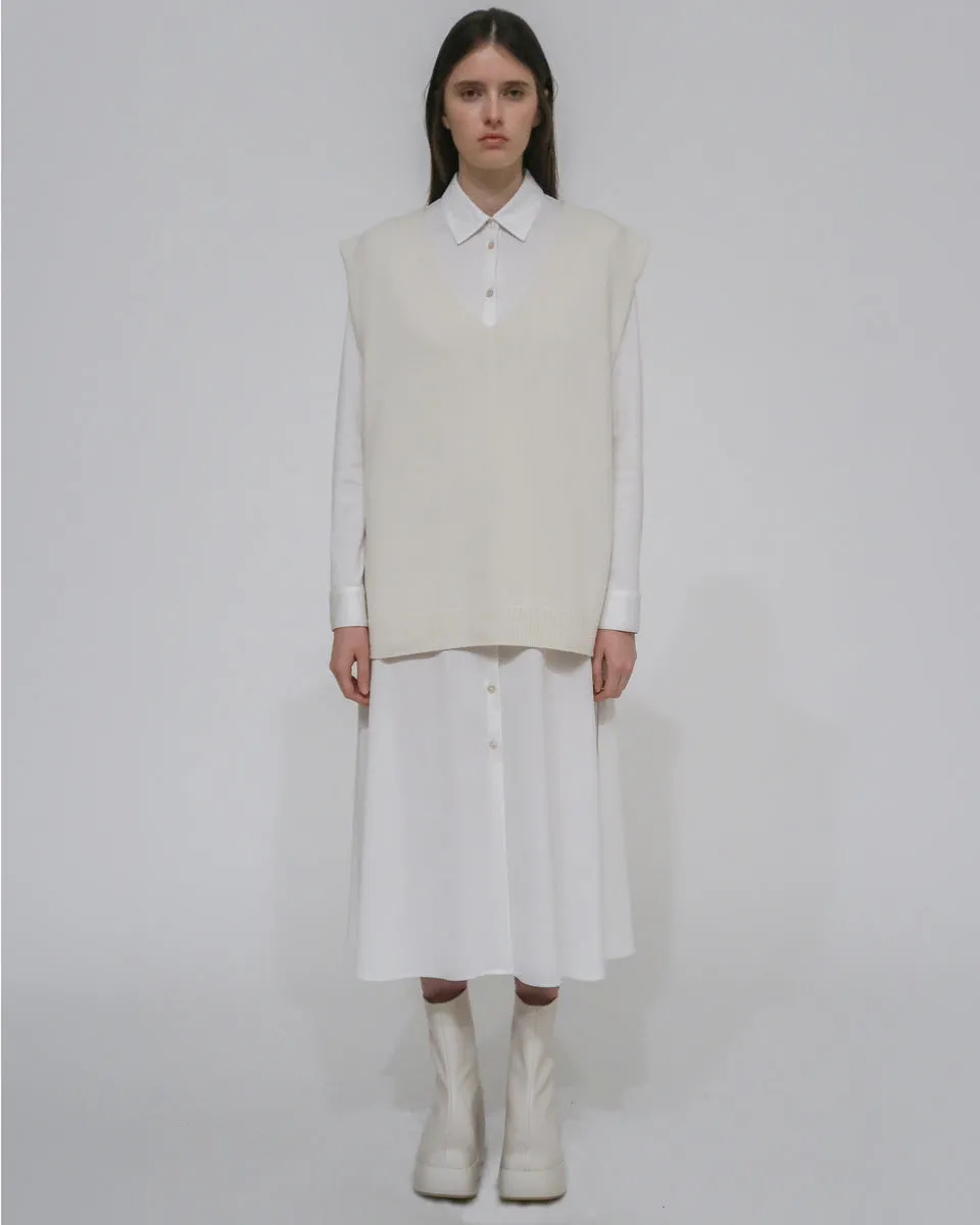OVERSIZED SWEATER VEST sold by Rosetta Getty product image thumbnail 2