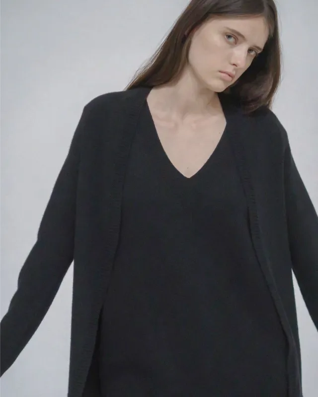 OPEN FRONT CARDIGAN made by Rosetta Getty