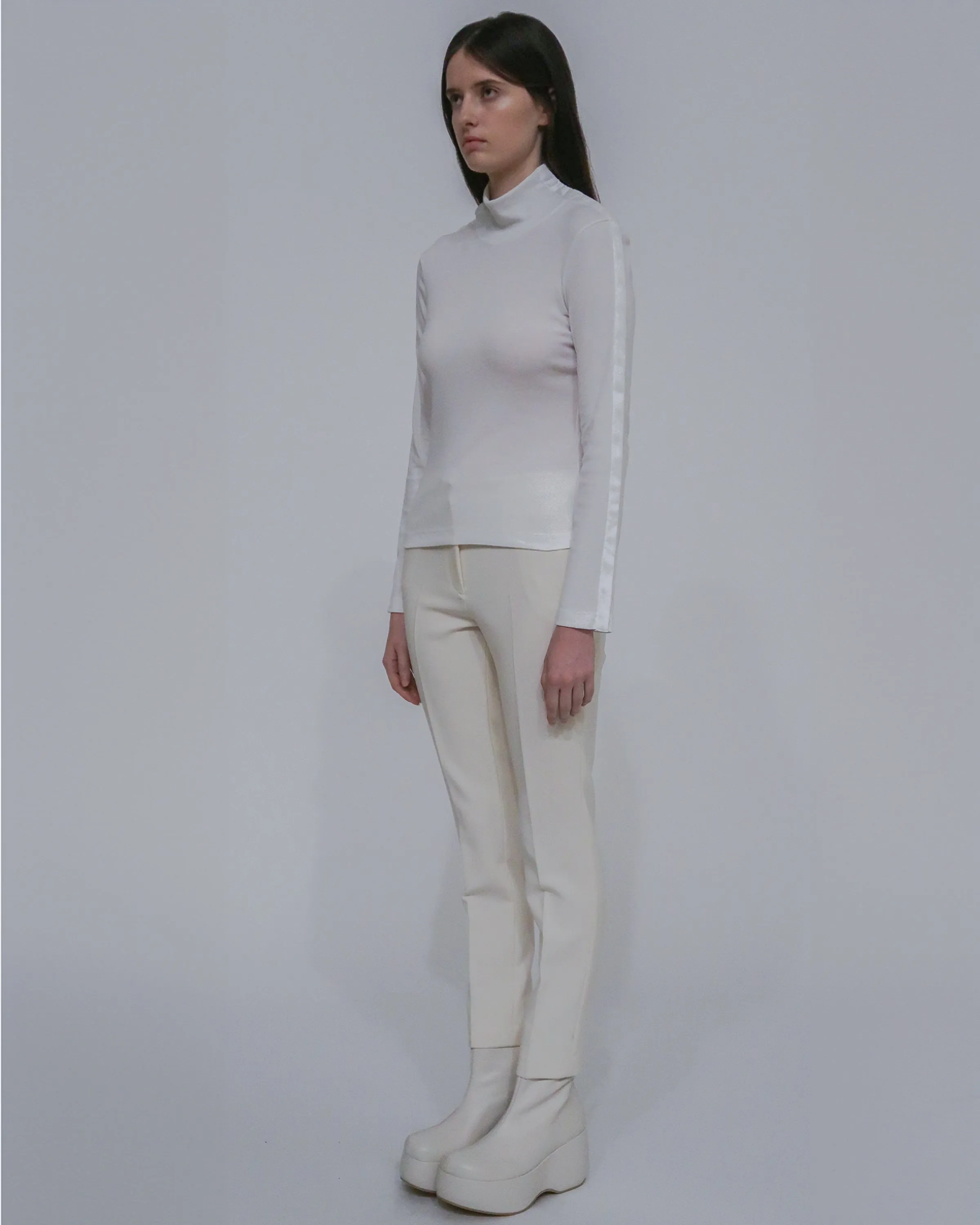 SNAP TURTLENECK TOP sold by Rosetta Getty product image thumbnail 3