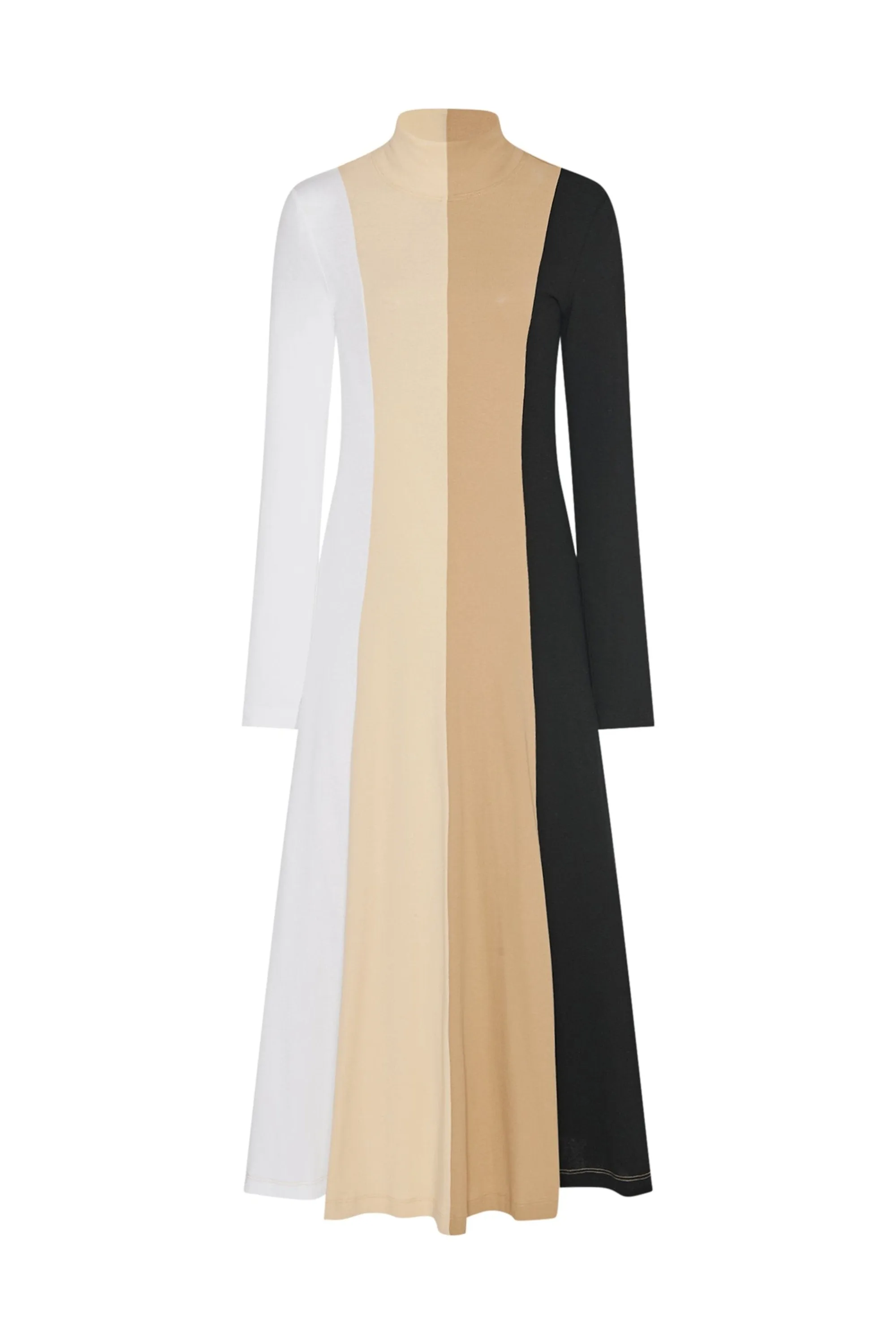 COLORBLOCK TURTLENECK DRESS sold by Rosetta Getty product image thumbnail 5