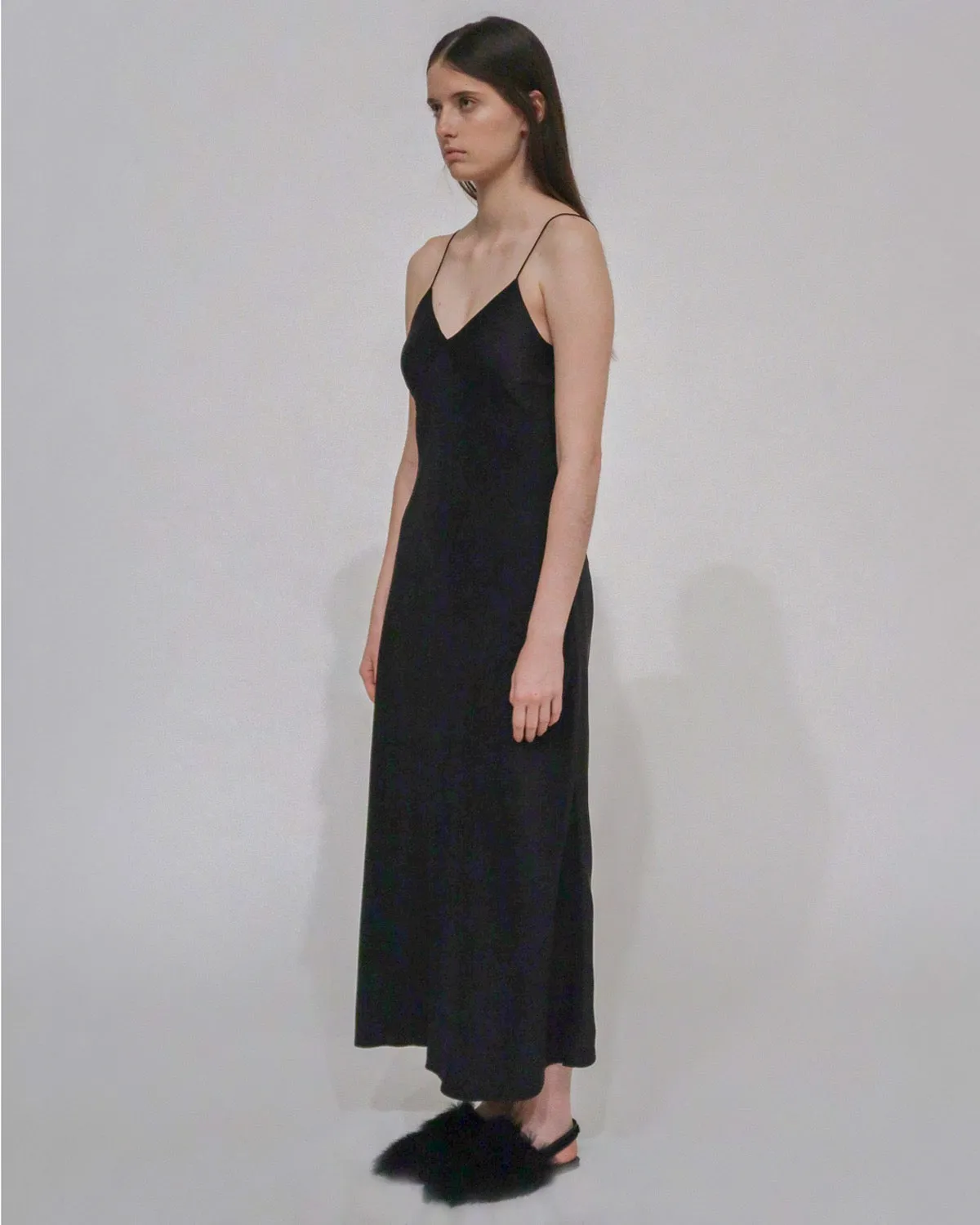 PANELED BIAS SLIP DRESS sold by Rosetta Getty product image thumbnail 3