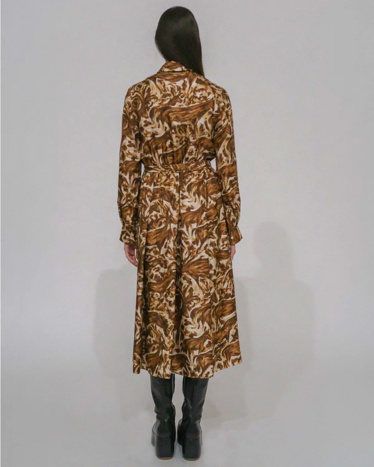 PLEATED SHIRTDRESS sold by Rosetta Getty product image thumbnail 4