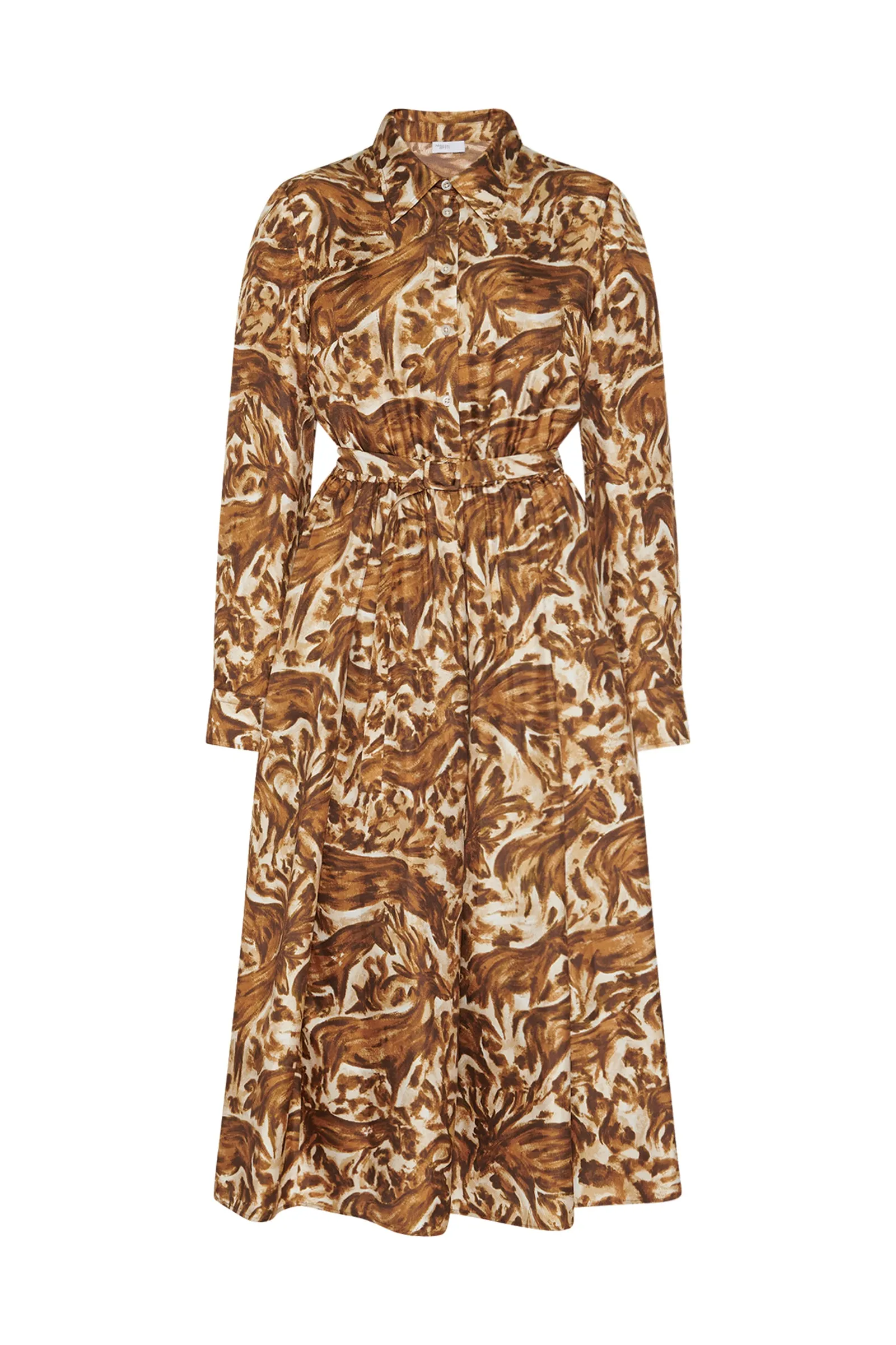 PLEATED SHIRTDRESS sold by Rosetta Getty product image thumbnail 5