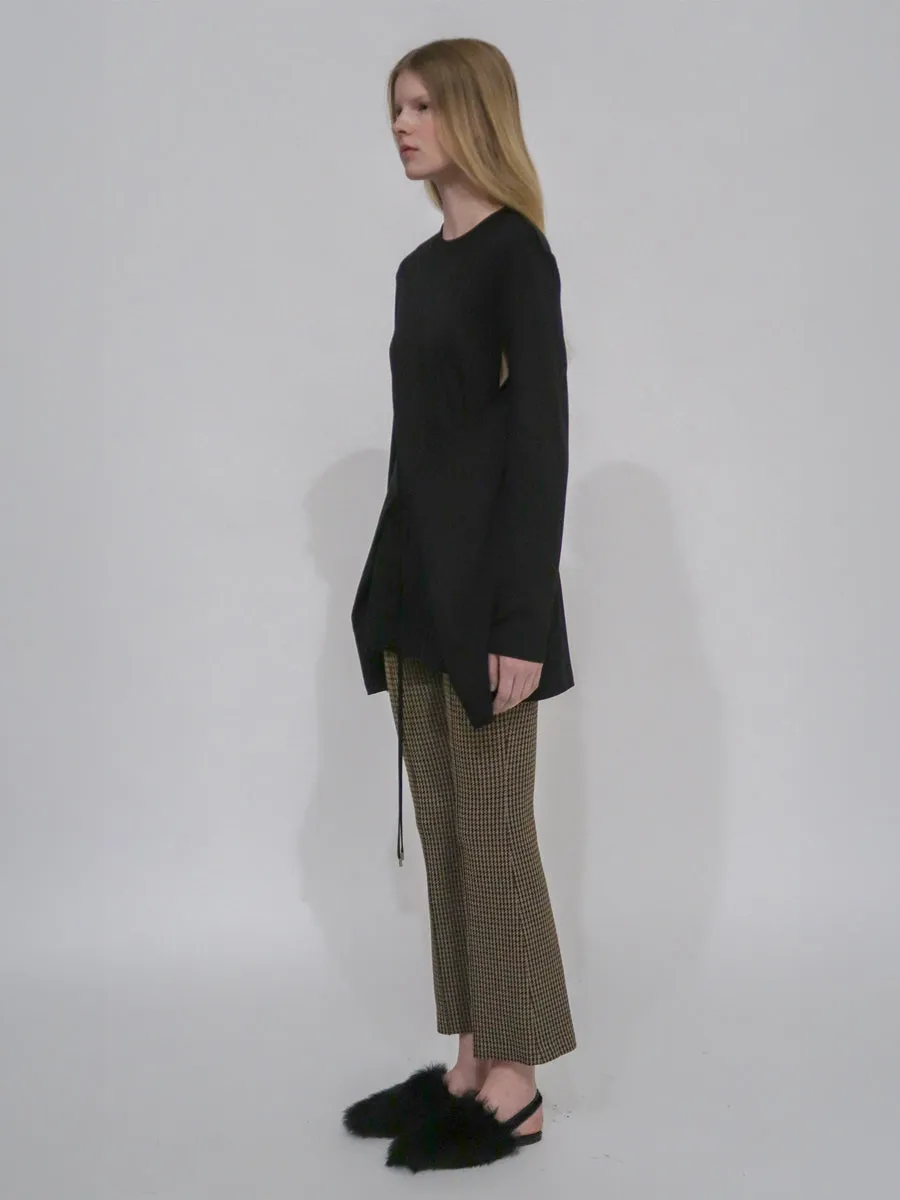 APRON CUTOUT T-SHIRT TOP sold by Rosetta Getty product image thumbnail 3