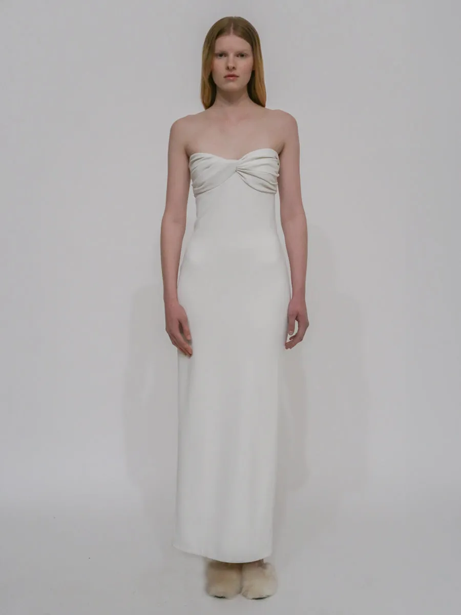 TWIST STRAPLESS DRESS sold by Rosetta Getty product image thumbnail 2