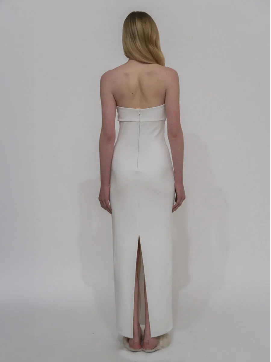 TWIST STRAPLESS DRESS sold by Rosetta Getty product image thumbnail 4