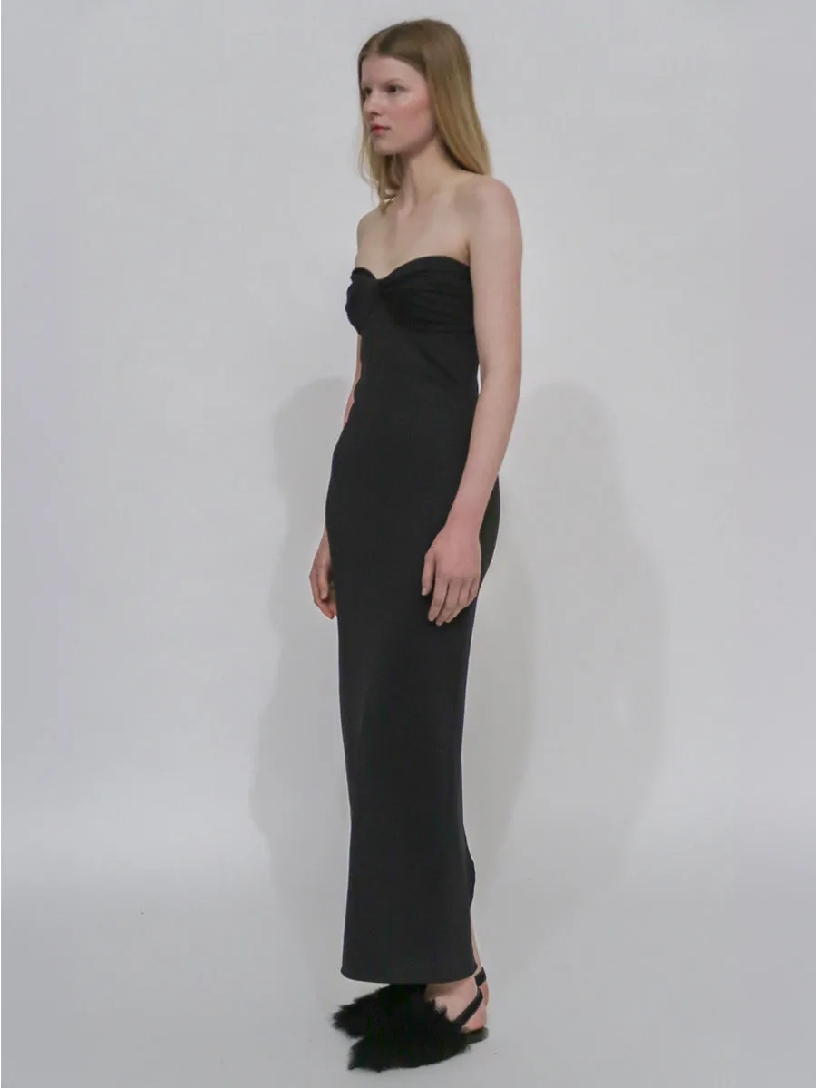 TWIST STRAPLESS DRESS sold by Rosetta Getty product image thumbnail 3