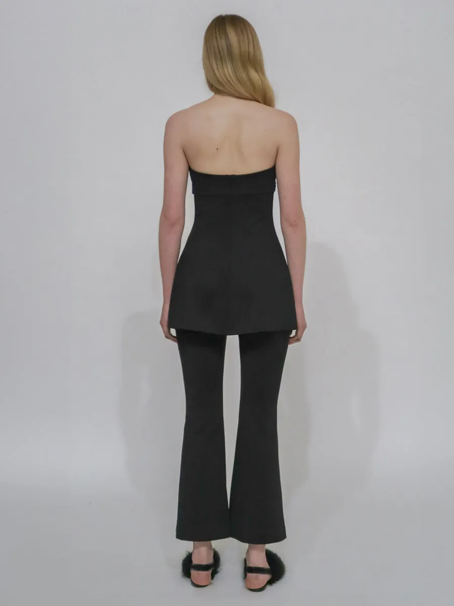 CROPPED FLARE PULL-ON PANT - SCUBA sold by Rosetta Getty product image thumbnail 4