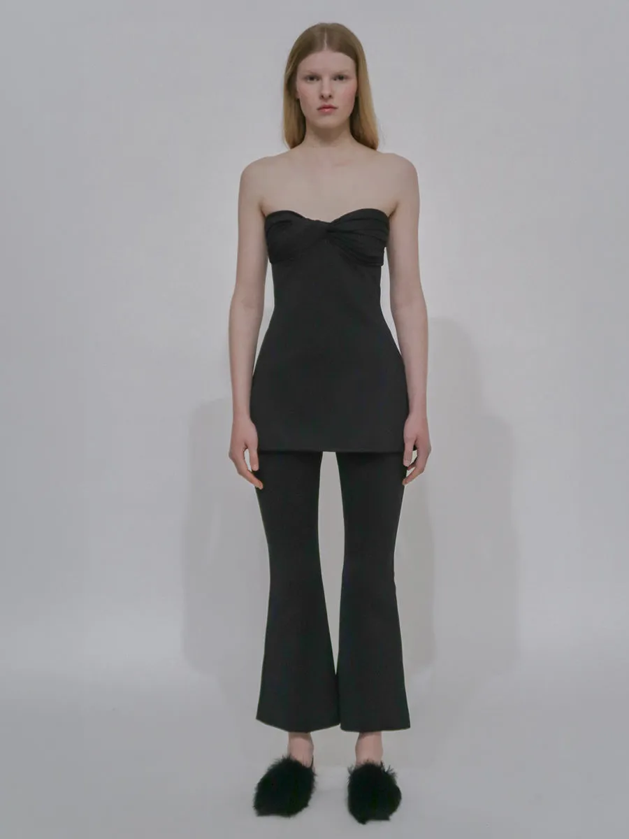 CROPPED FLARE PULL-ON PANT - SCUBA sold by Rosetta Getty product image thumbnail 2