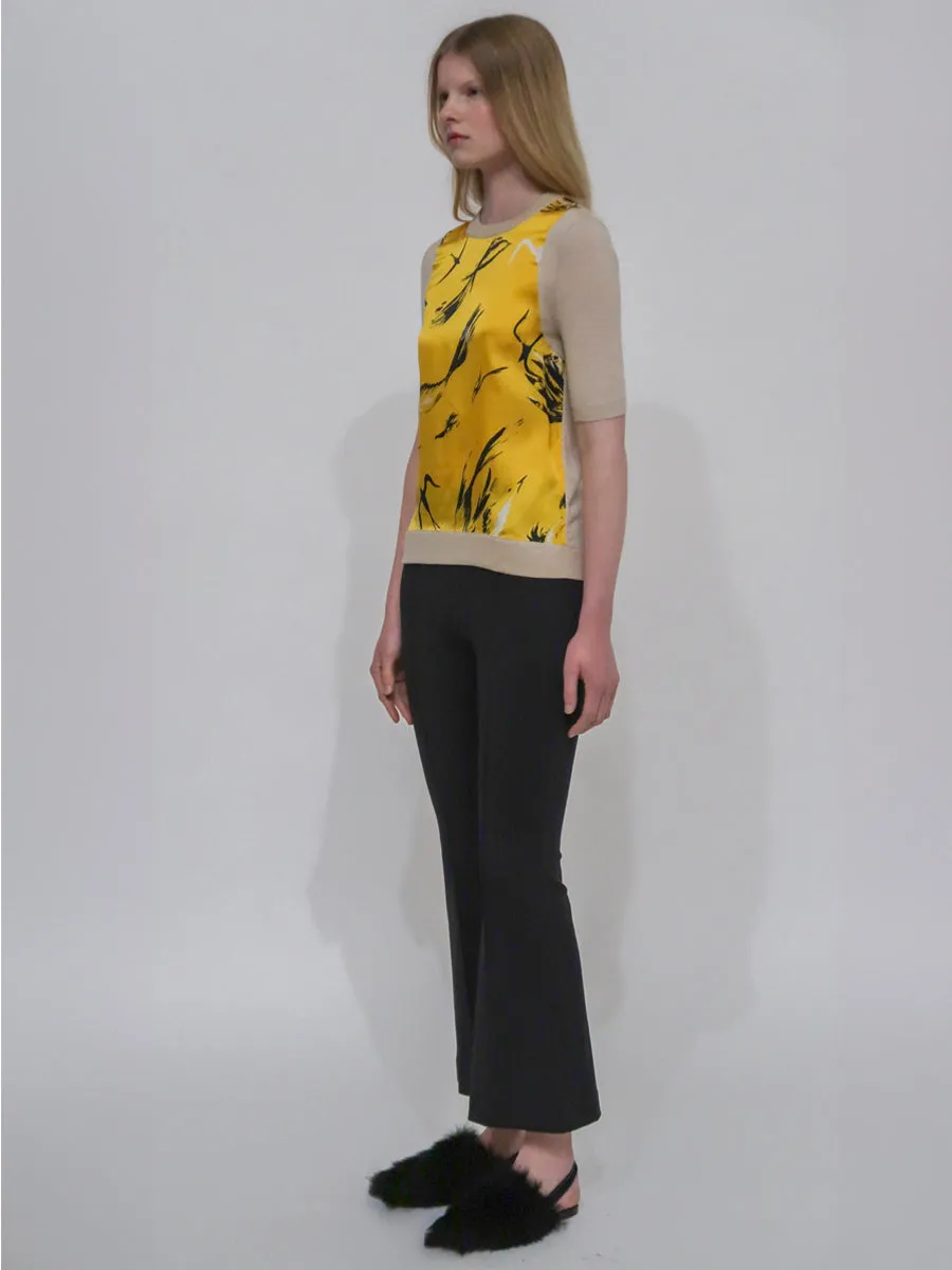 SILK INSET T-SHIRT sold by Rosetta Getty product image thumbnail 3