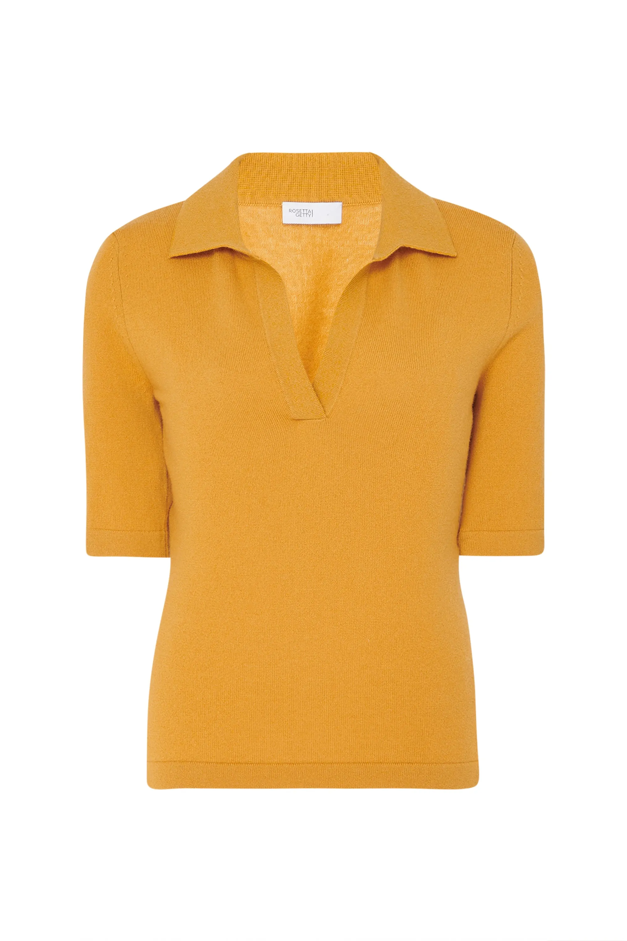 OPEN NECK POLO SWEATER sold by Rosetta Getty product image thumbnail 4