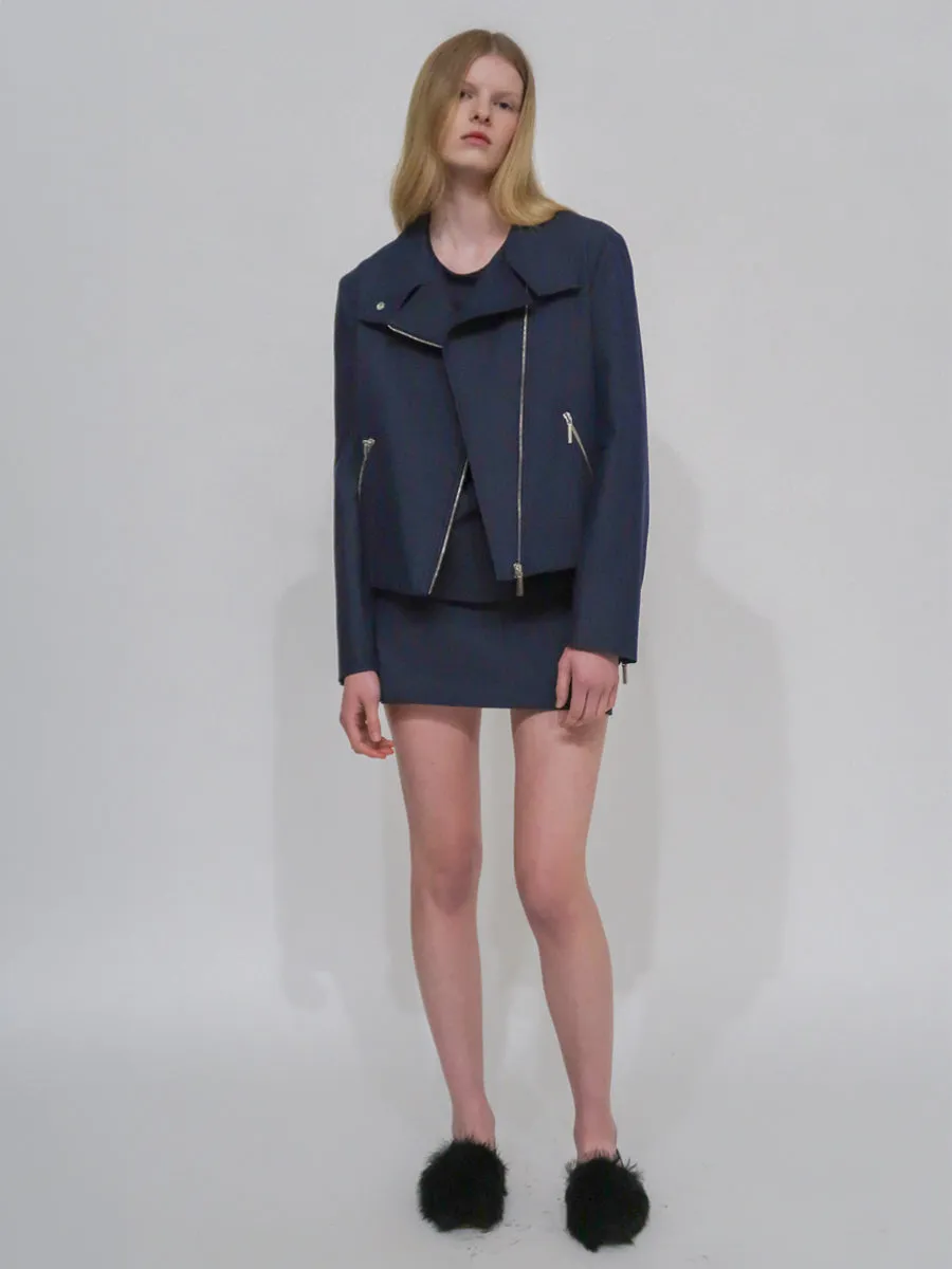 MINI SKIRT - STRETCH TWILL sold by Rosetta Getty