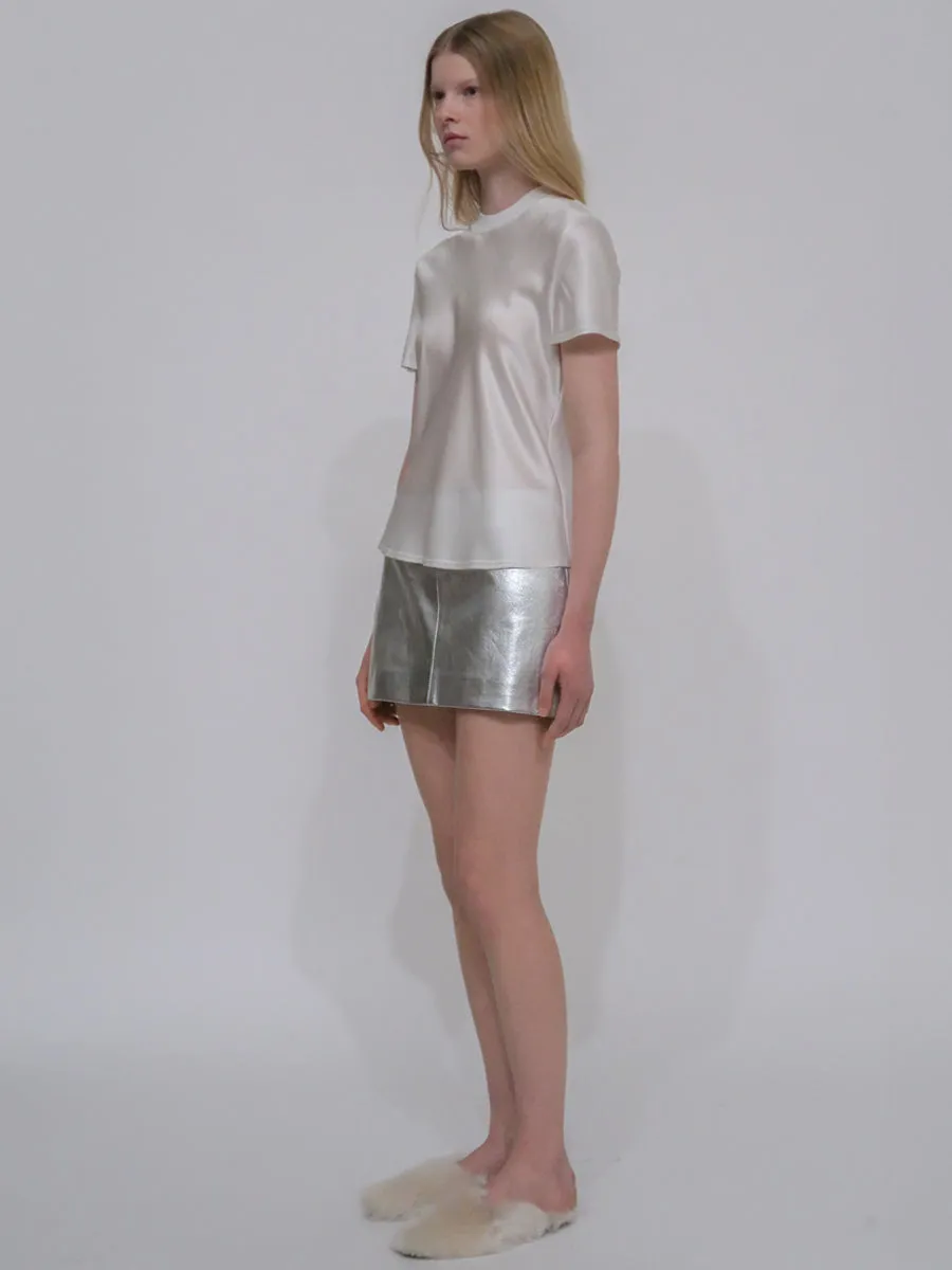 MINI SKIRT - PLONGE sold by Rosetta Getty product image thumbnail 3