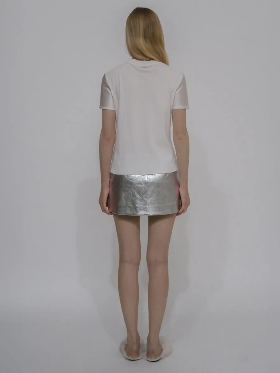 MINI SKIRT - PLONGE sold by Rosetta Getty product image thumbnail 4