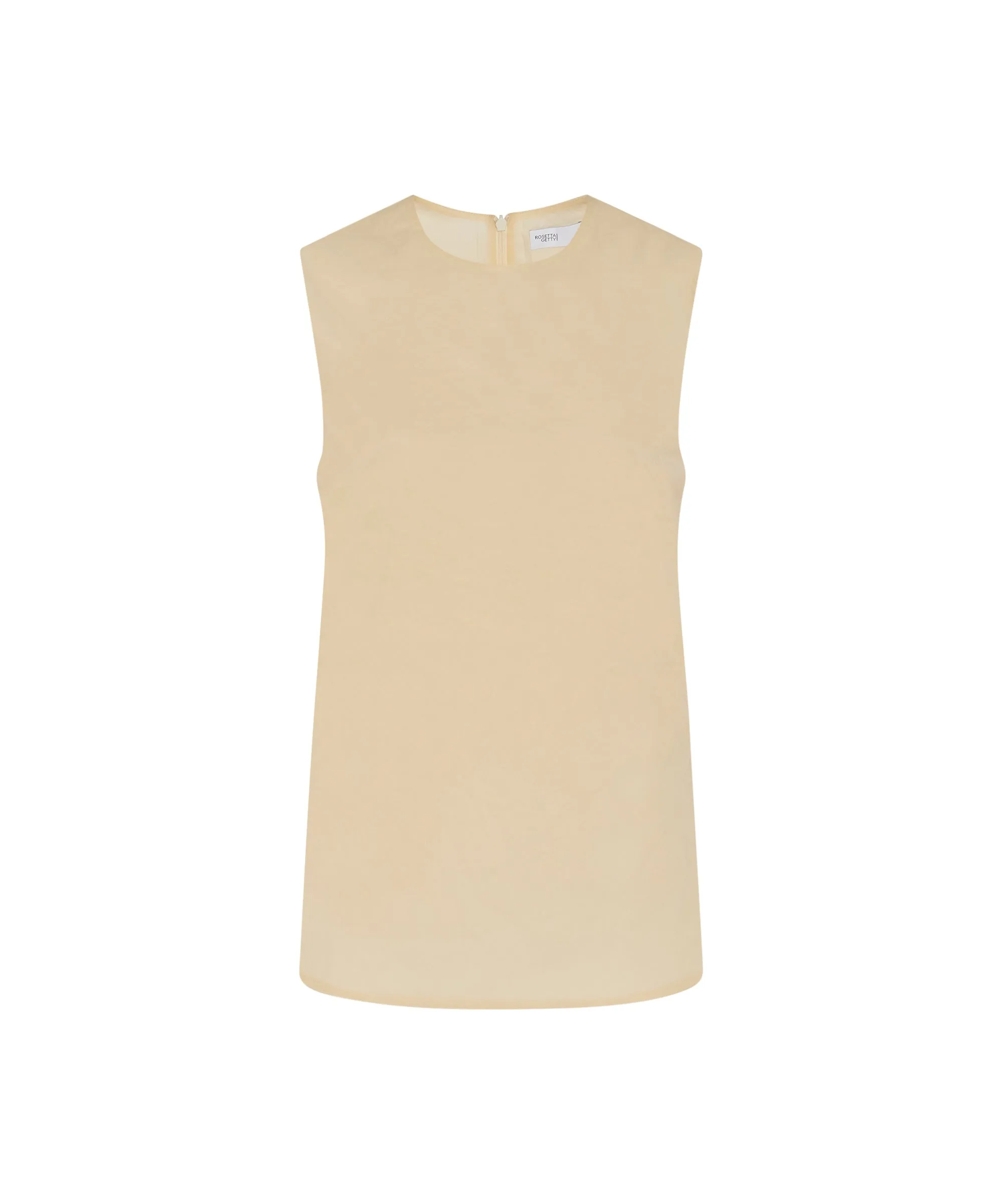 FITTED CREWNECK TANK TOP sold by Rosetta Getty product image thumbnail 4