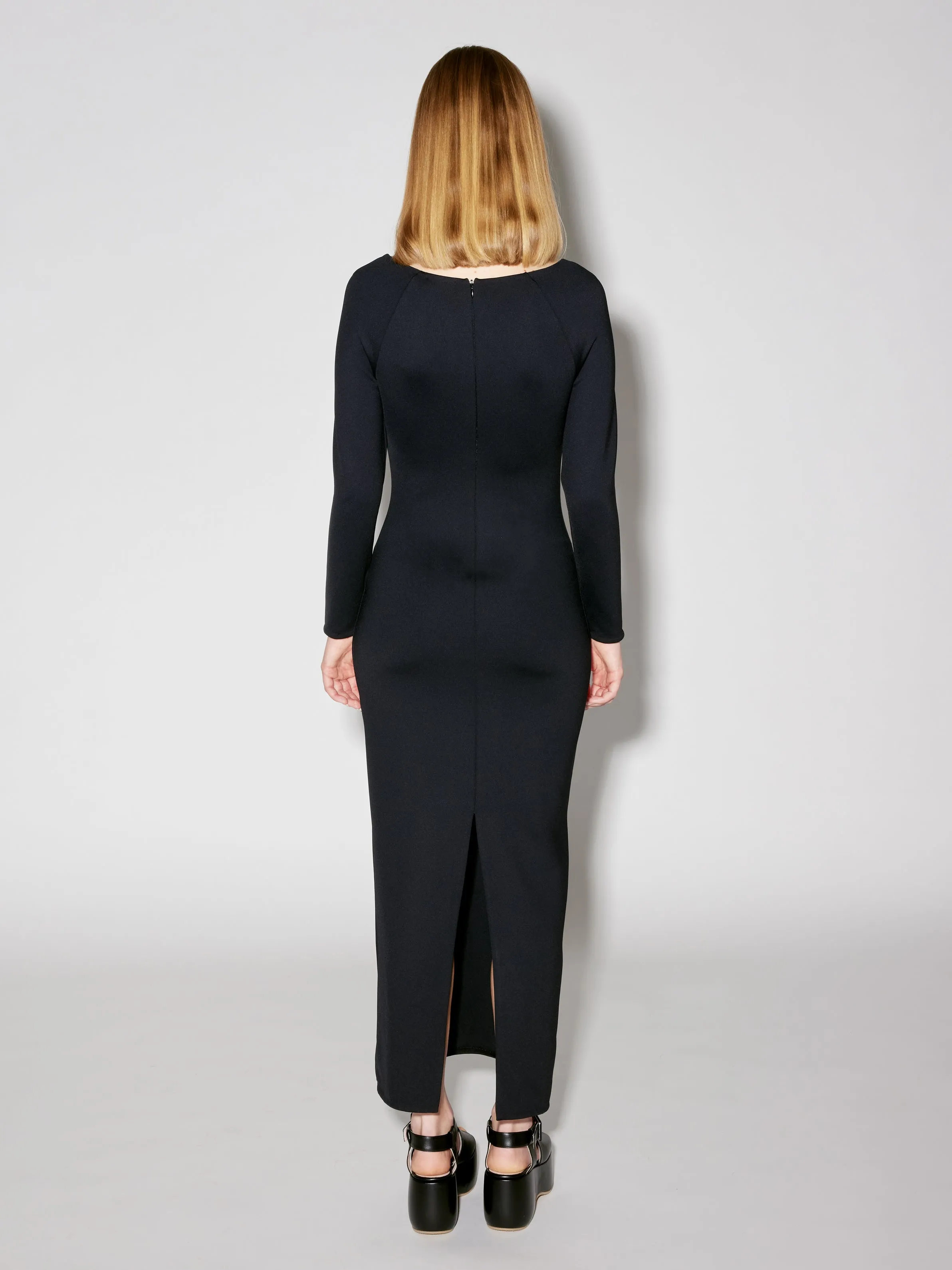 Long Sleeve Sweetheart Dress sold by Rosetta Getty product image thumbnail 5