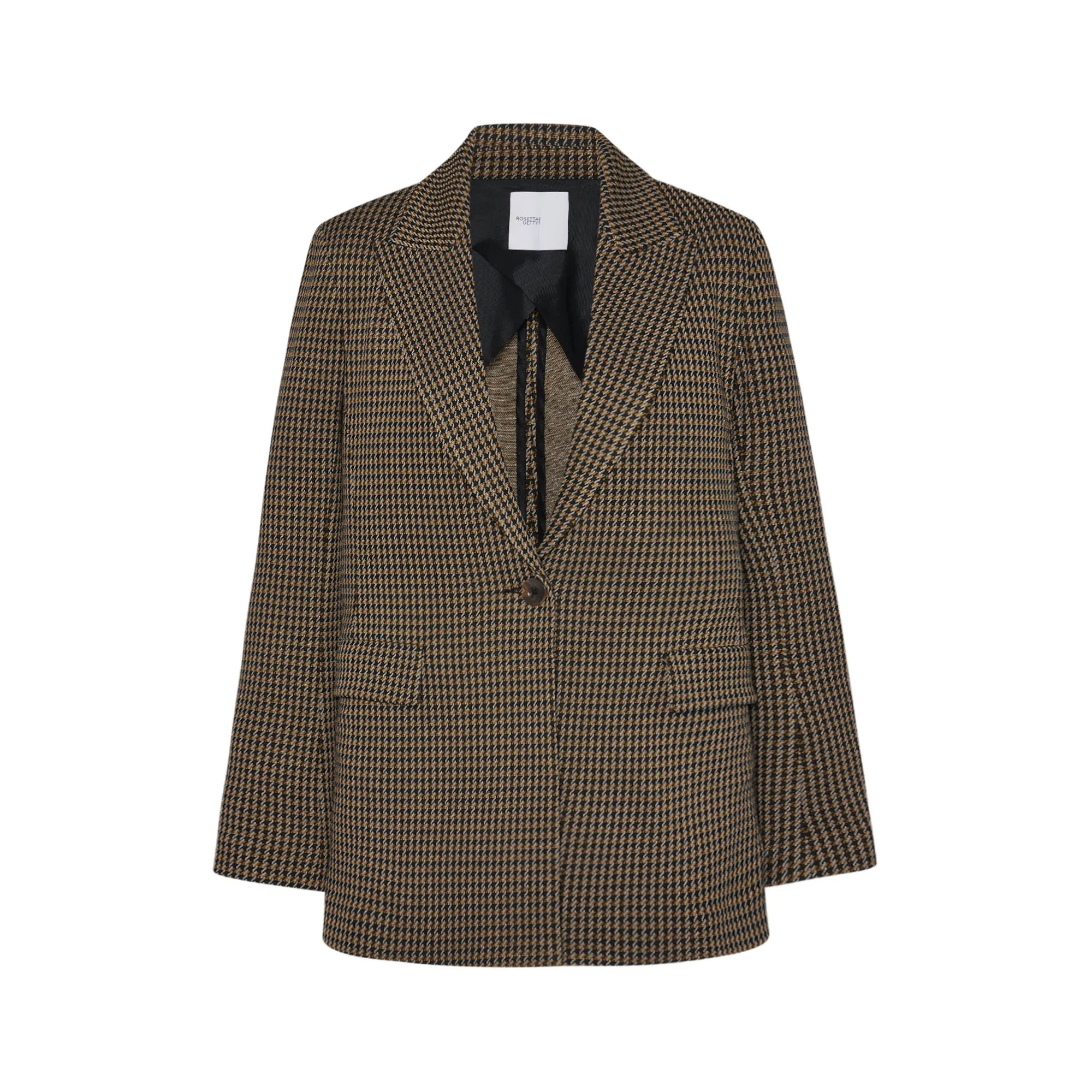 PEAK LAPEL JACKET - HOUNDSTOOTH sold by Rosetta Getty product image thumbnail 5