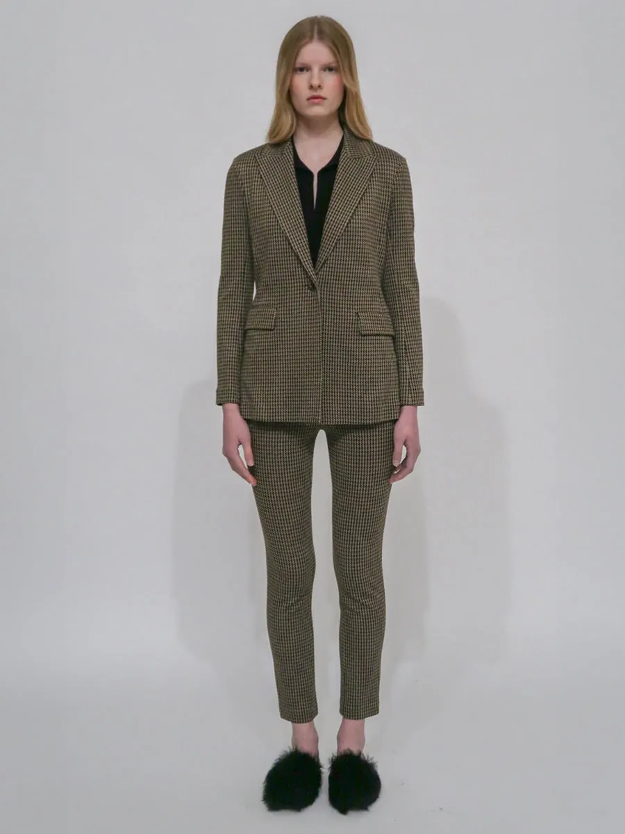 PEAK LAPEL JACKET - HOUNDSTOOTH sold by Rosetta Getty product image thumbnail 2