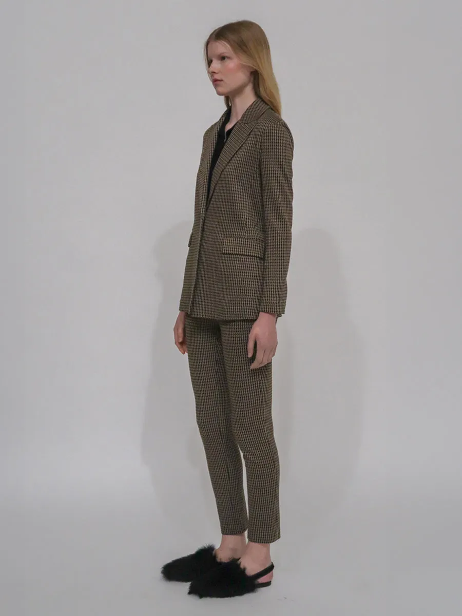 PEAK LAPEL JACKET - HOUNDSTOOTH sold by Rosetta Getty product image thumbnail 3