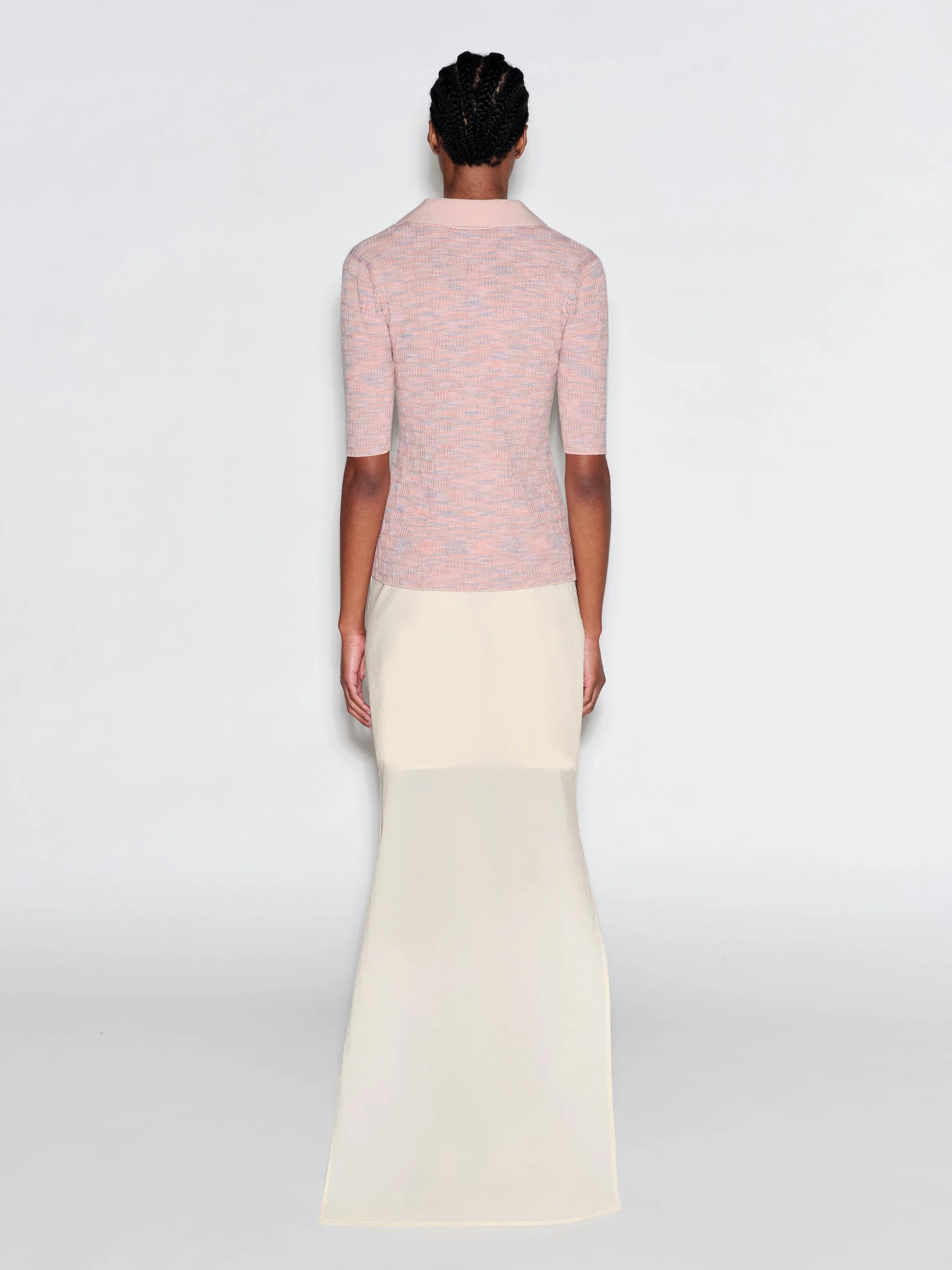 SHORT SLEEVE SWEATER SHIRT sold by Rosetta Getty product image thumbnail 5