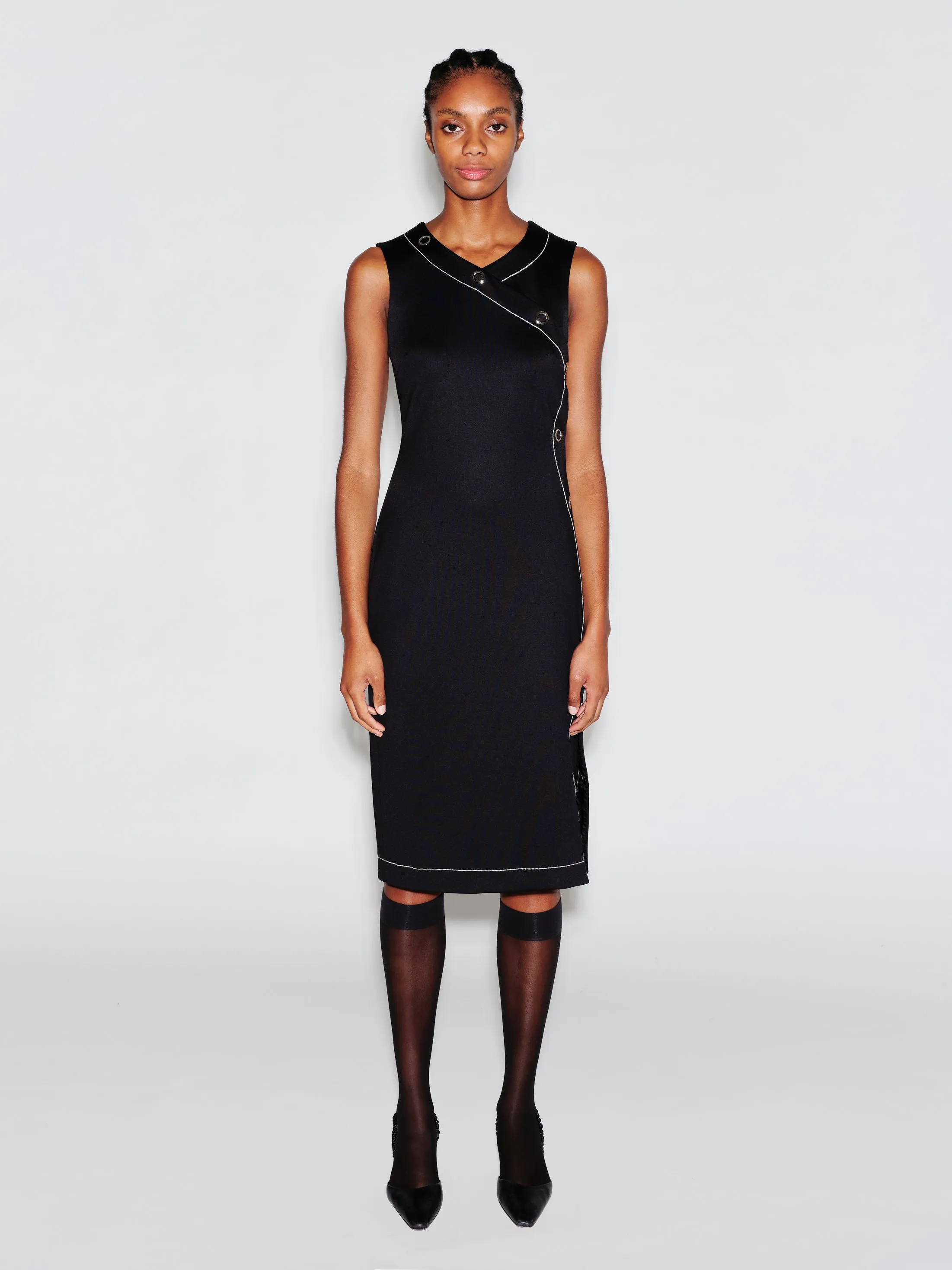 ASYMMETRIC SNAP DRESS sold by Rosetta Getty product image thumbnail 3
