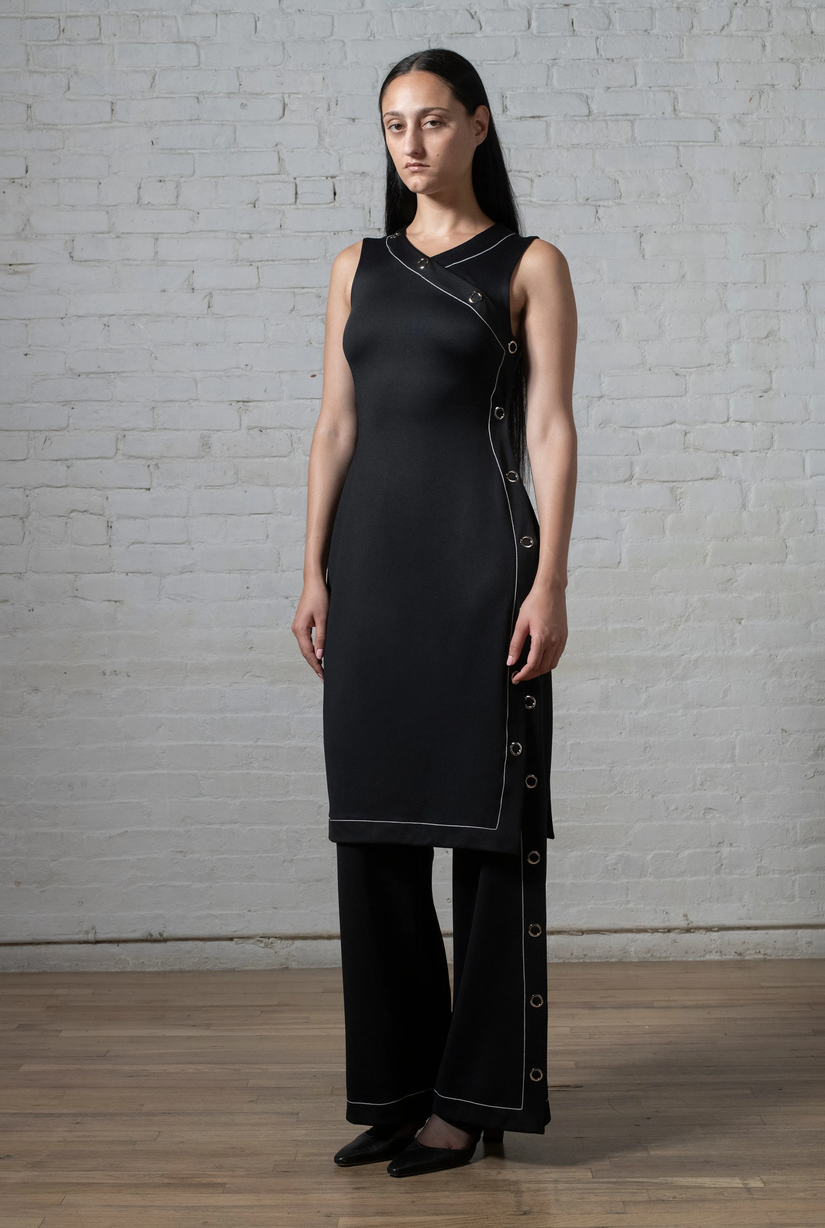 ASYMMETRIC SNAP DRESS sold by Rosetta Getty product image thumbnail 2