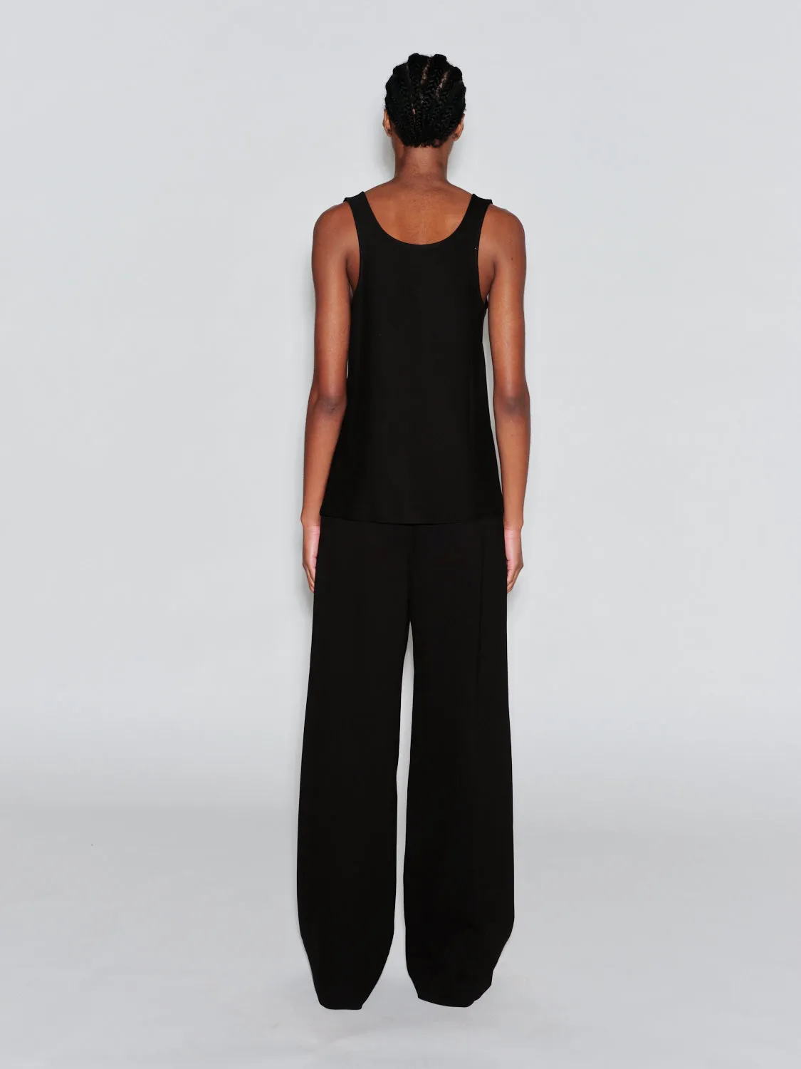SCOOP NECK TANK - SOLID INTERLOCK sold by Rosetta Getty product image thumbnail 3