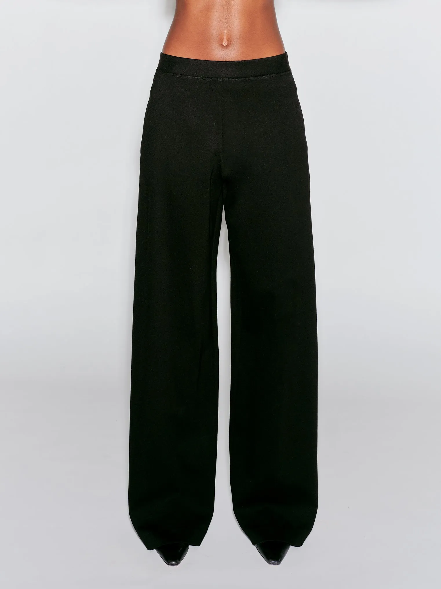 PULL ON STRAIGHT LEG TROUSER - SOLID INTERLOCK sold by Rosetta Getty product image thumbnail 5