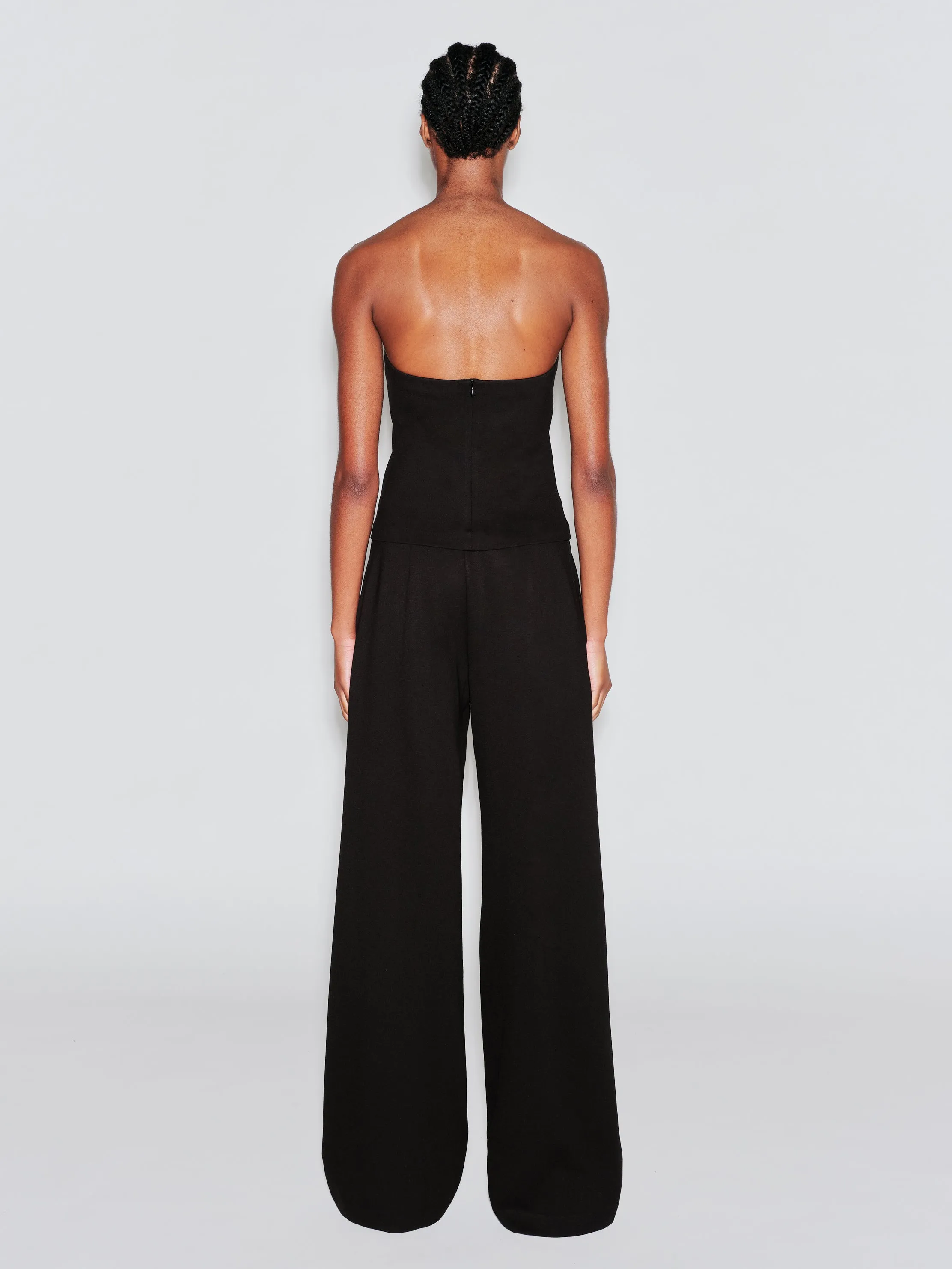 PULL ON STRAIGHT LEG TROUSER - SOLID INTERLOCK sold by Rosetta Getty product image thumbnail 3