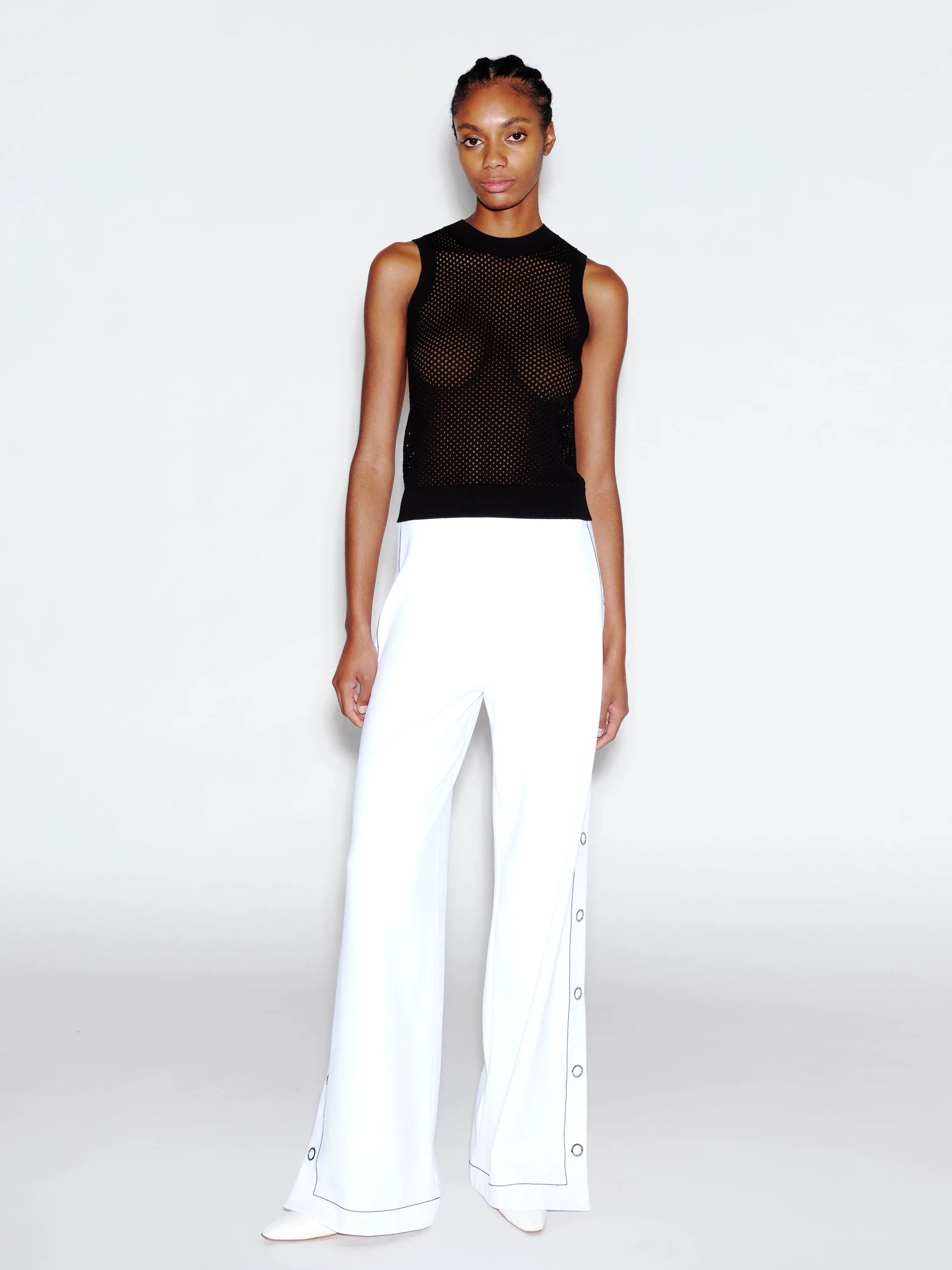 MESH POINTELLE SHELL sold by Rosetta Getty