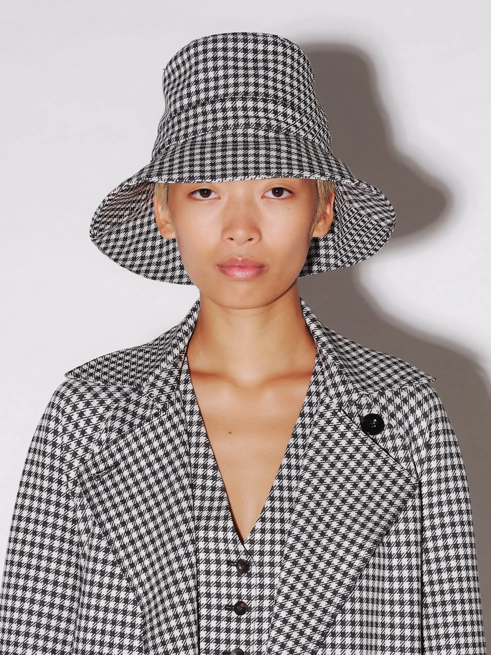 BUCKET HAT - GINGHAM sold by Rosetta Getty product image thumbnail 2