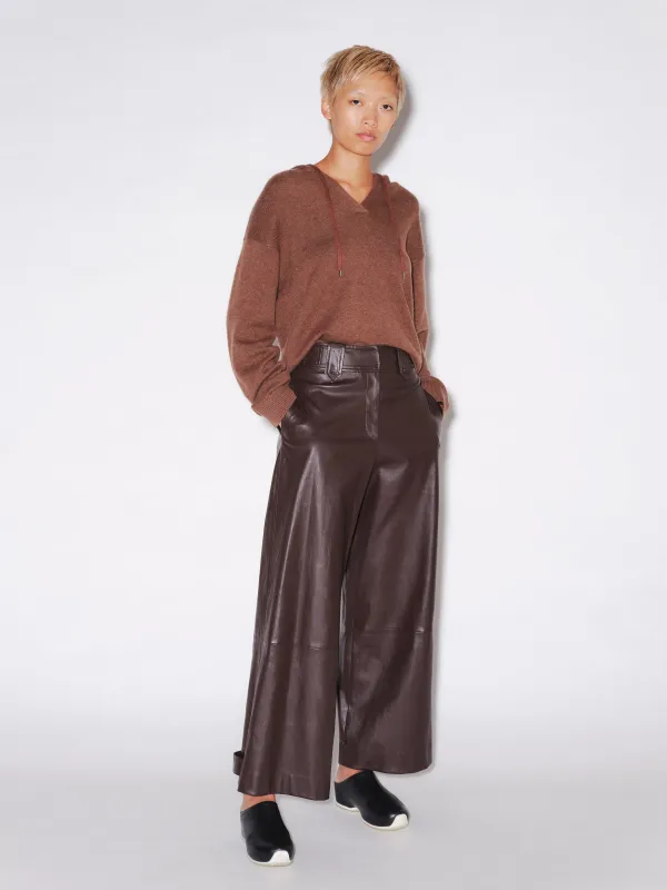 CROPPED BUTTON TAB PANT - PLONGE made by Rosetta Getty