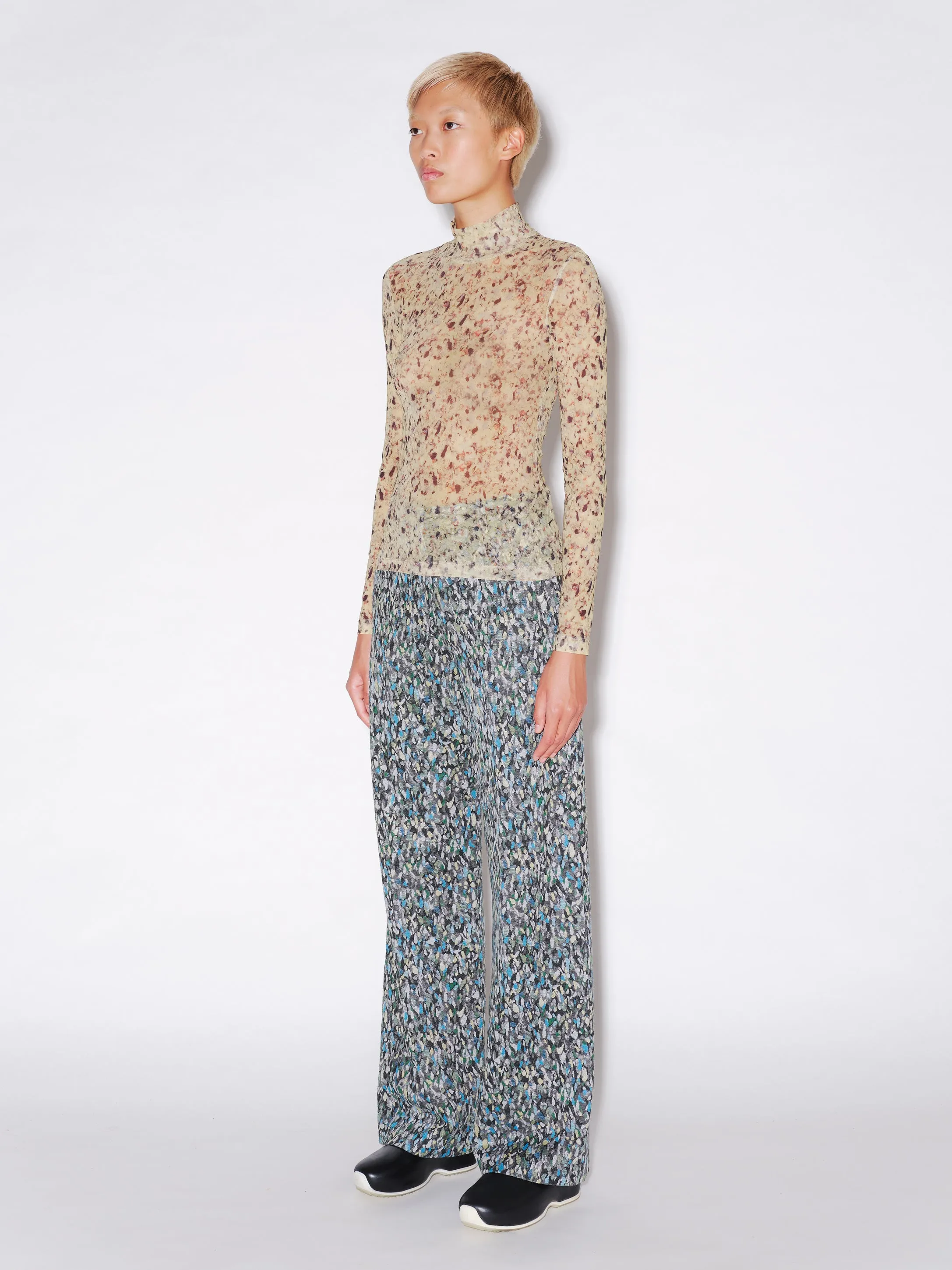 TURTLENECK T-SHIRT - FOAM sold by Rosetta Getty product image thumbnail 3