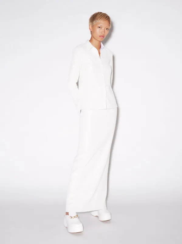 SLIM SHIRT - SEQUINS made by Rosetta Getty