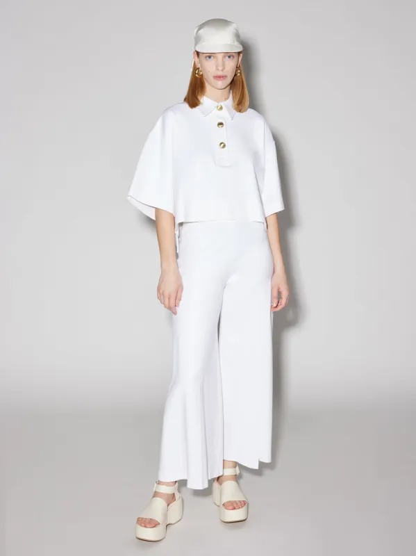 Cropped Oversized Polo sold by Rosetta Getty