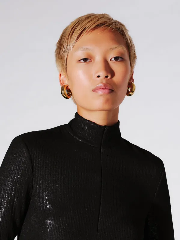 Hinge Hoop Earring made by Rosetta Getty