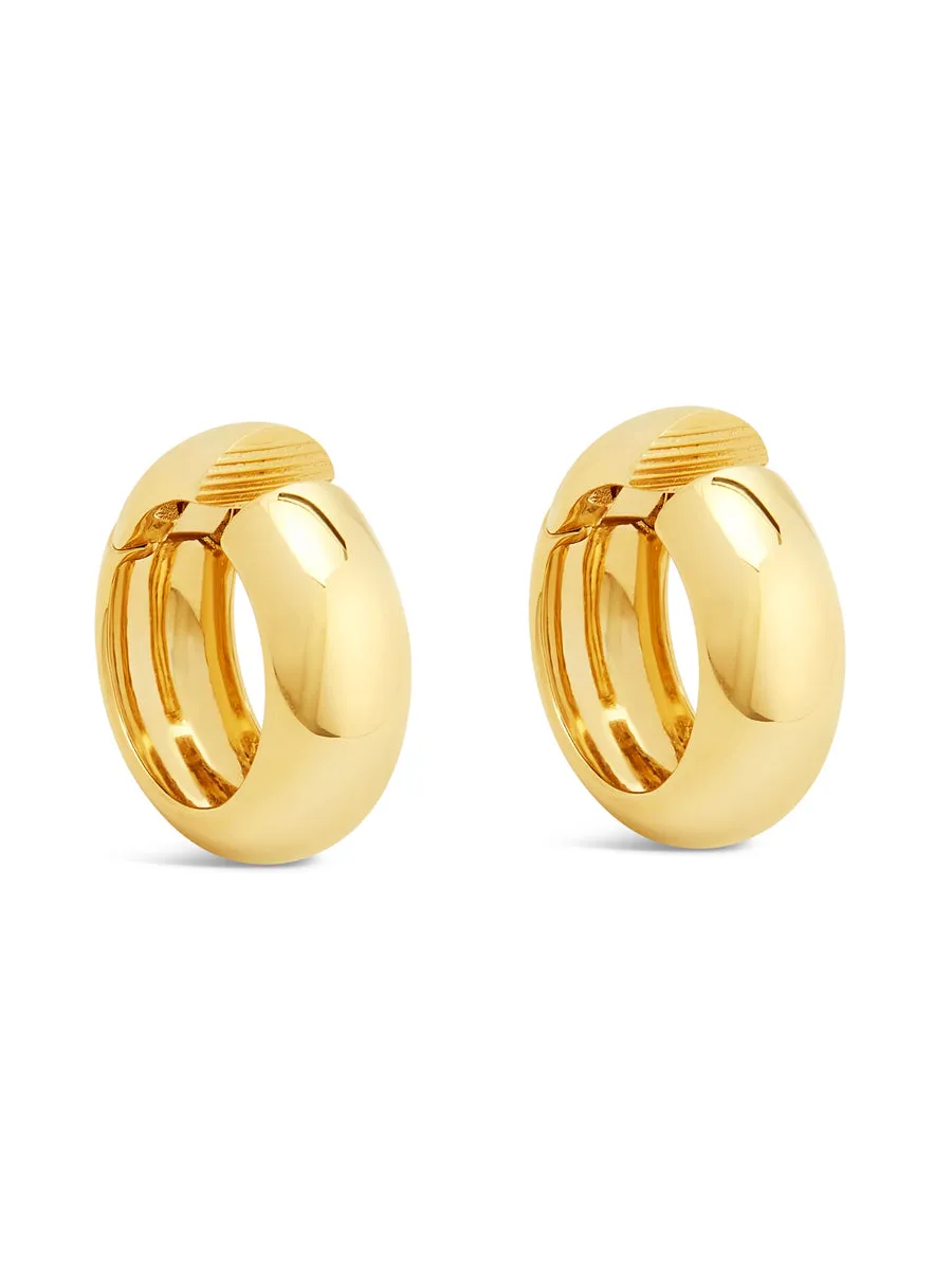 Hinge Hoop Earring sold by Rosetta Getty product image thumbnail 3