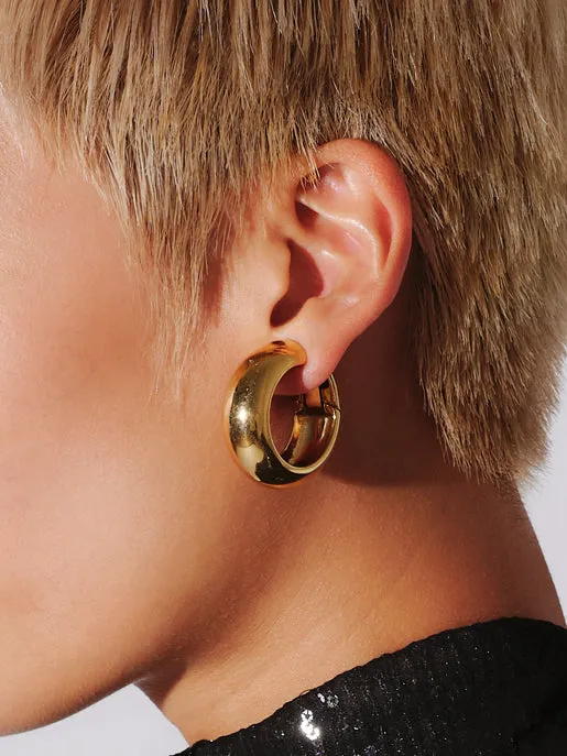 Hinge Hoop Earring sold by Rosetta Getty product image thumbnail 2