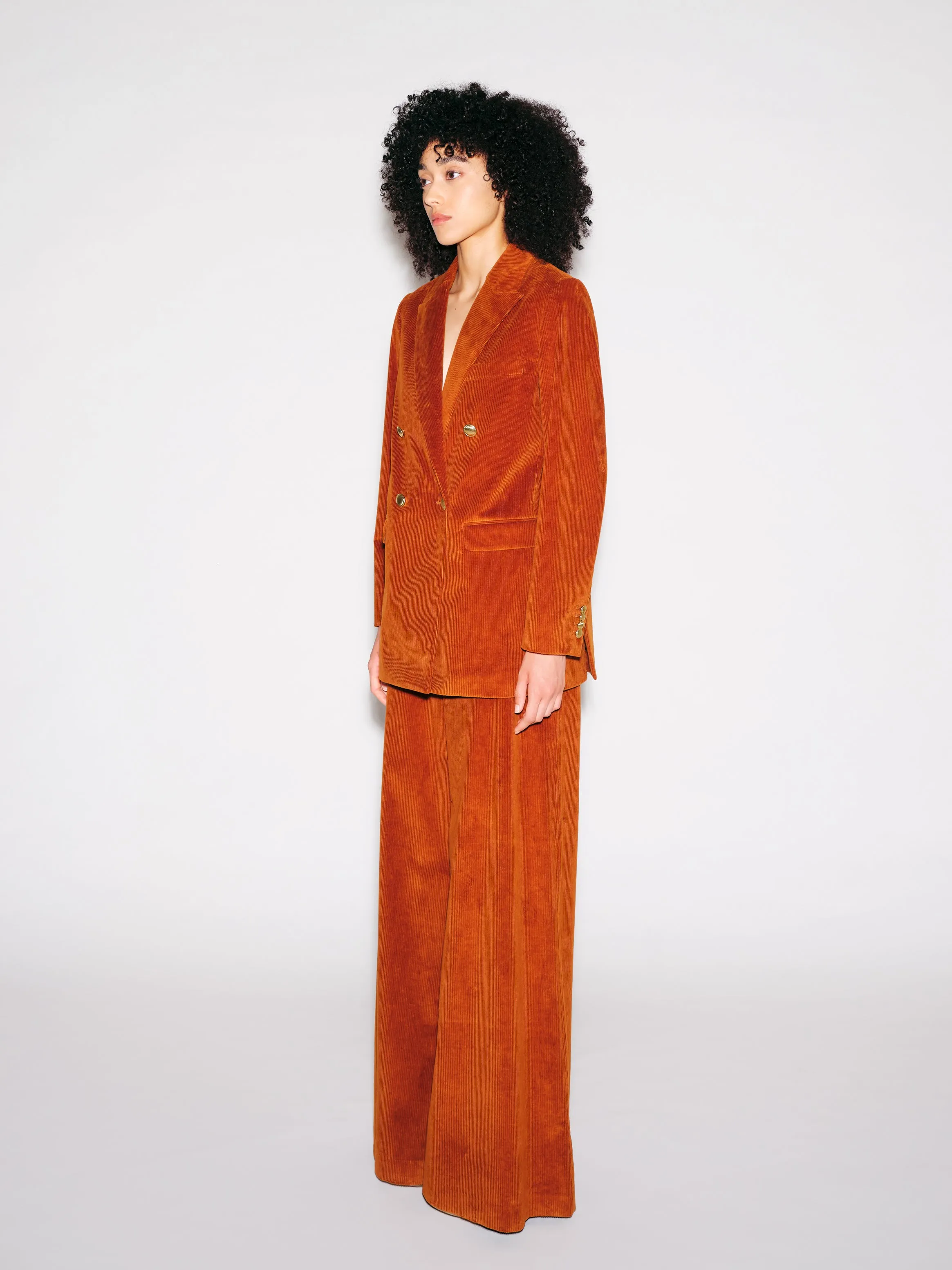 DOUBLE BREASTED BLAZER sold by Rosetta Getty product image thumbnail 3
