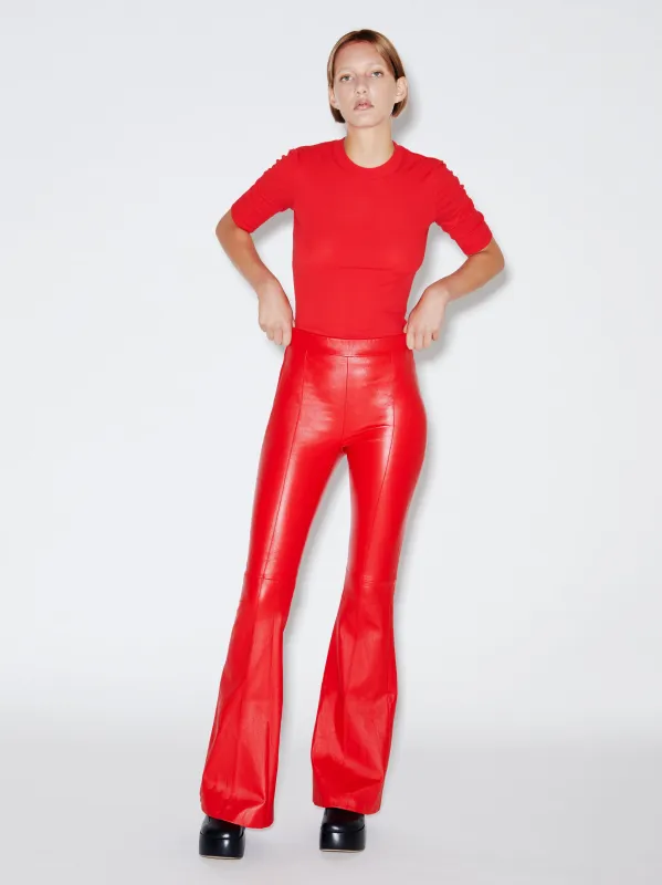 Pull On Pintuck Flares sold by Rosetta Getty