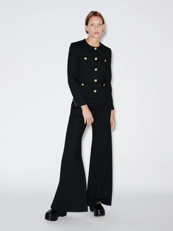 Button Crewneck Jacket made by Rosetta Getty