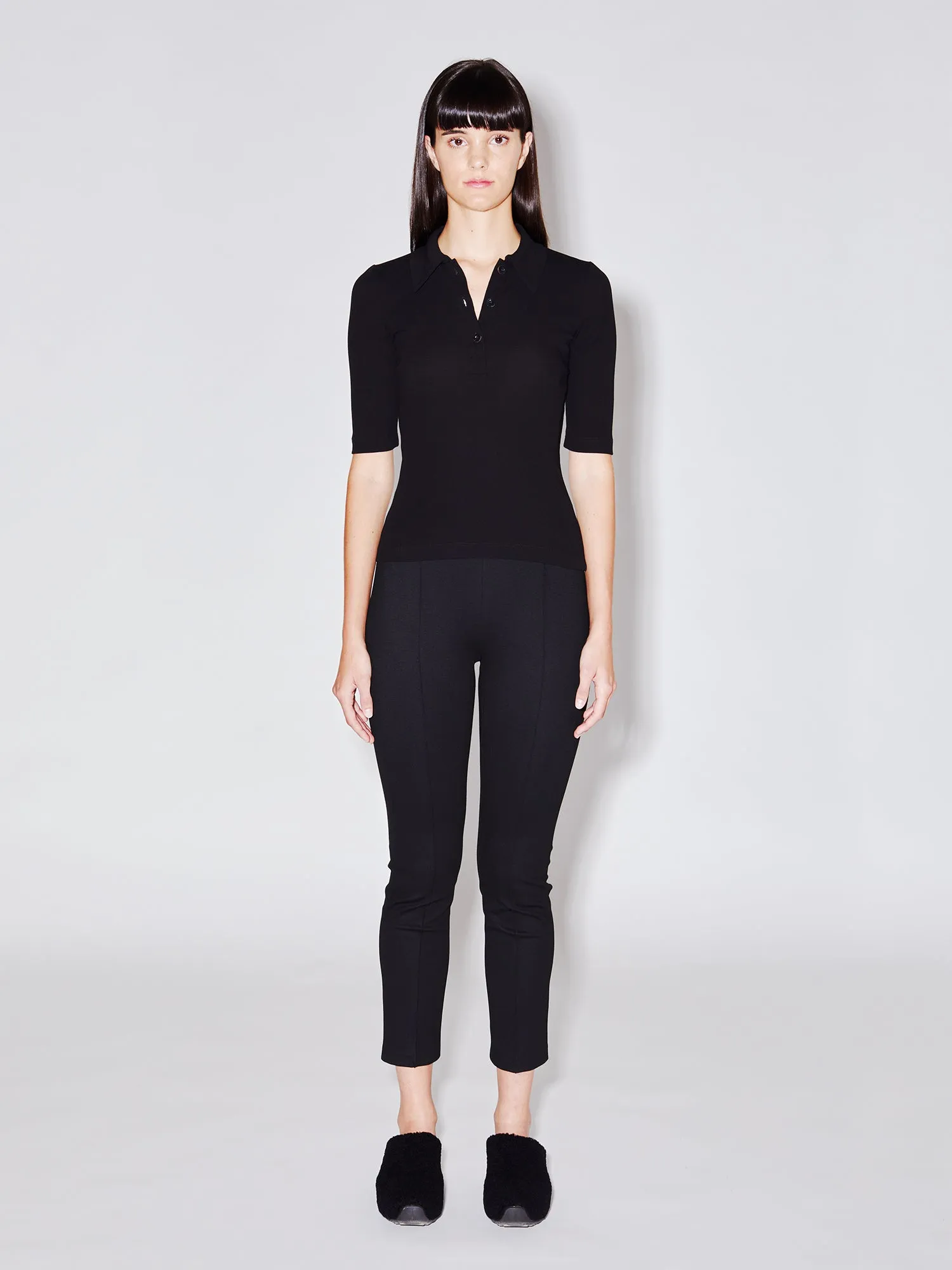 Pull On Cropped Slim Pant sold by Rosetta Getty product image thumbnail 2