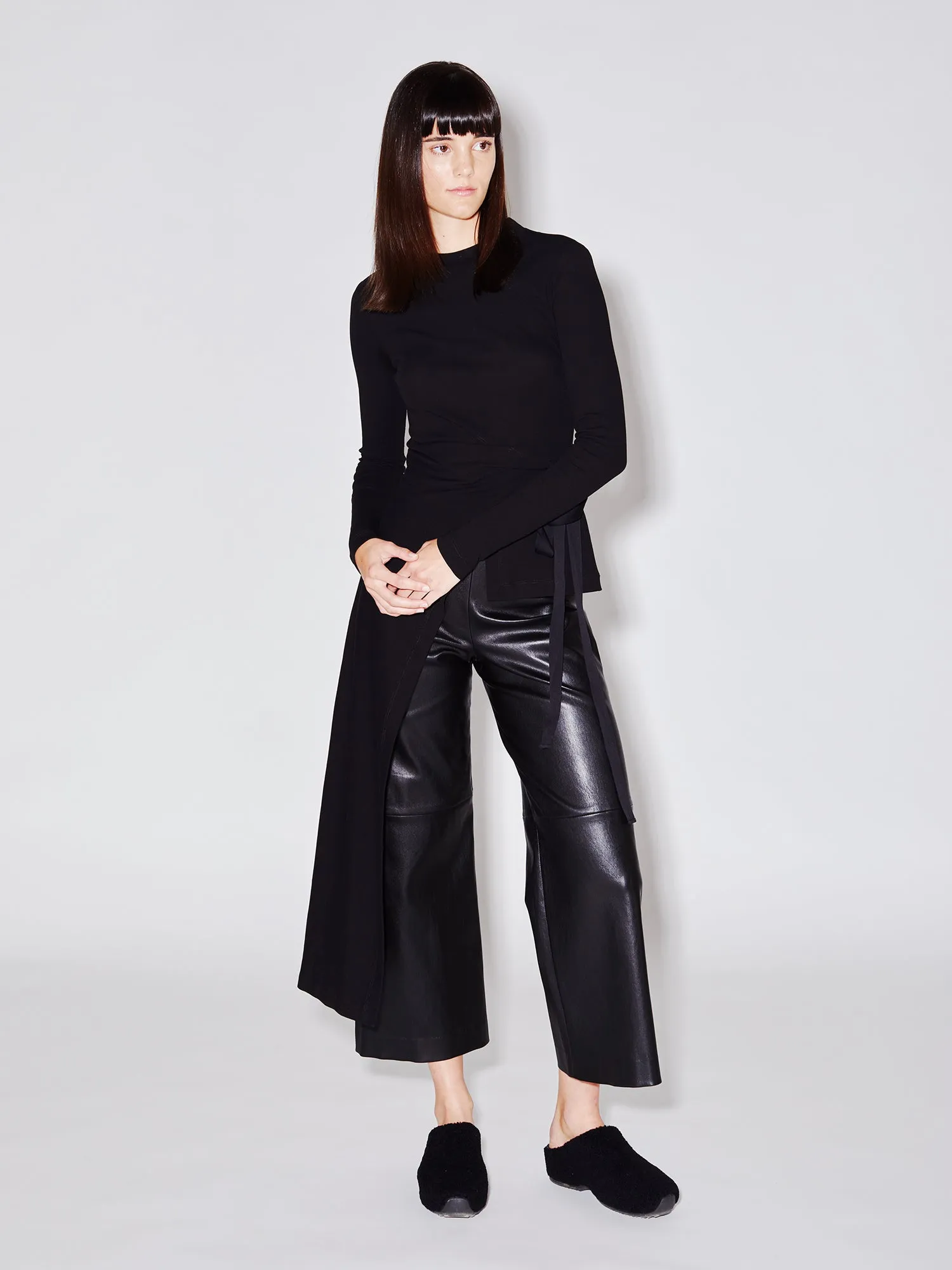 Long Sleeve Split Apron T-Shirt sold by Rosetta Getty product image thumbnail 5