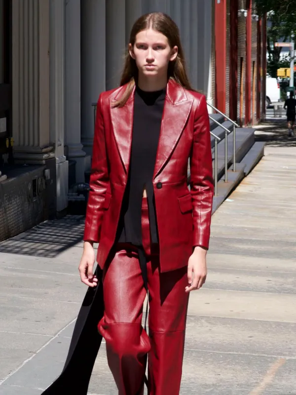 Peak Lapel Jacket made by Rosetta Getty